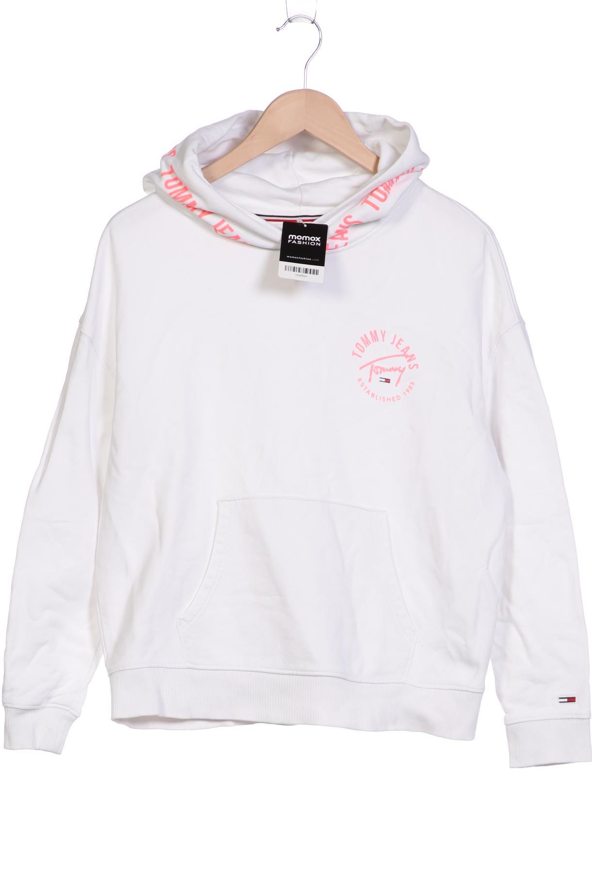 

Tommy Jeans Damen Kapuzenpullover, weiß, Gr. 42