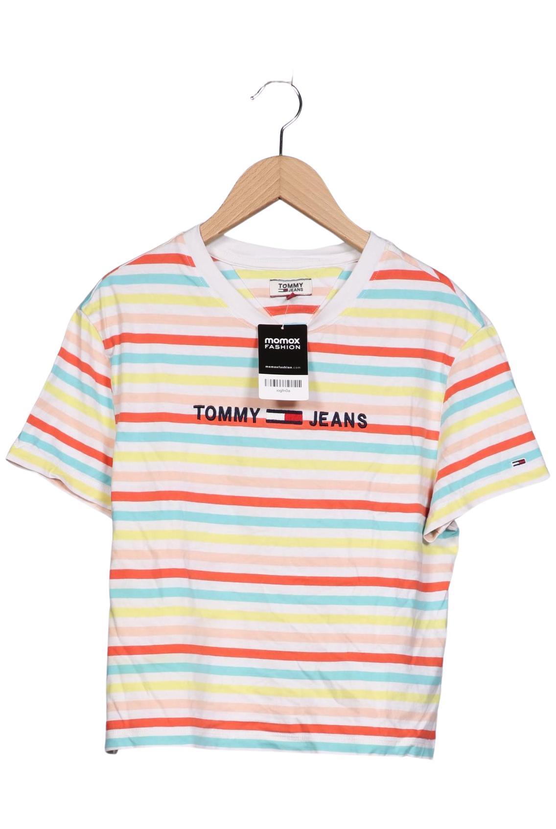 

Tommy Jeans Damen T-Shirt, mehrfarbig, Gr. 36