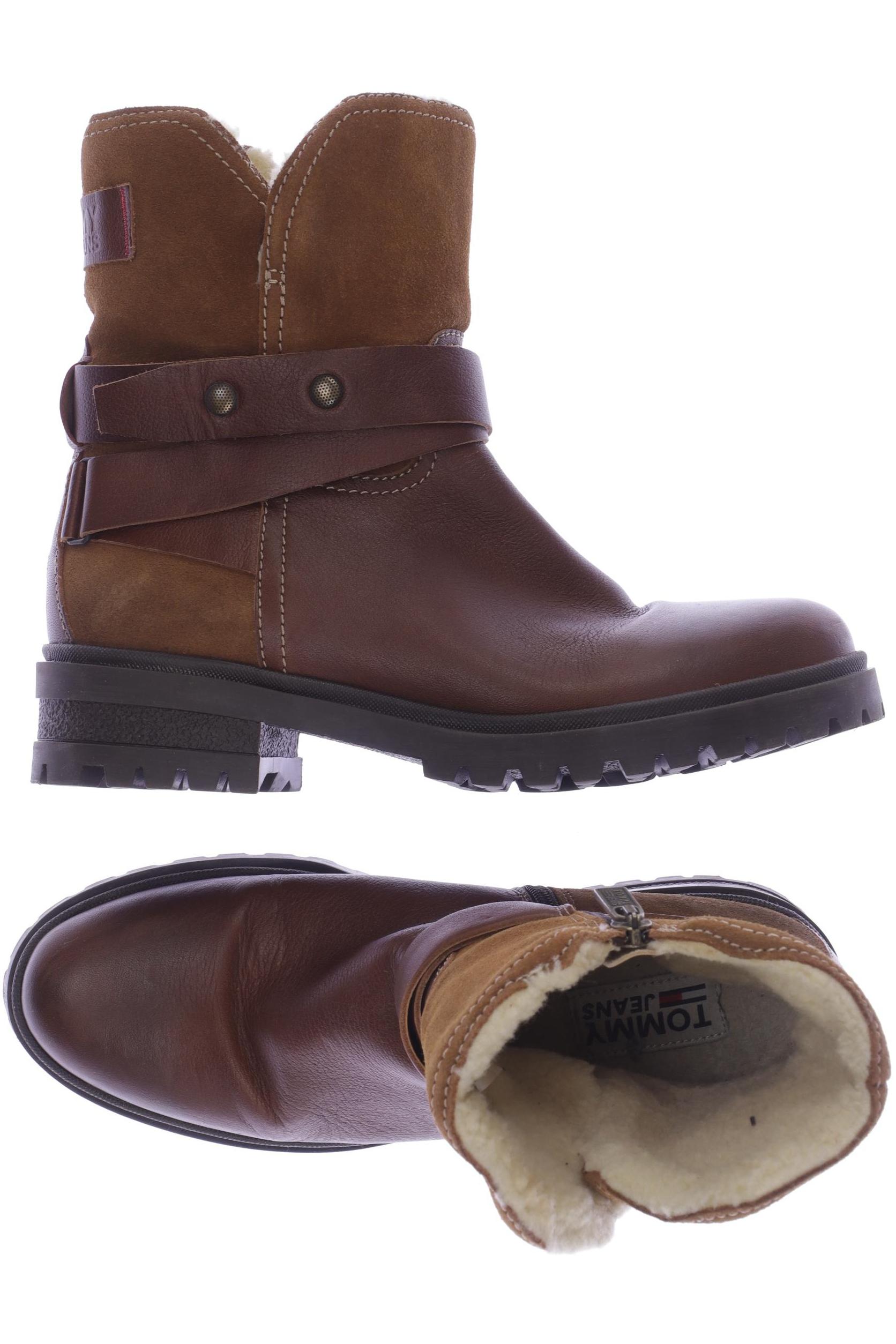 

Tommy Jeans Damen Stiefelette, braun