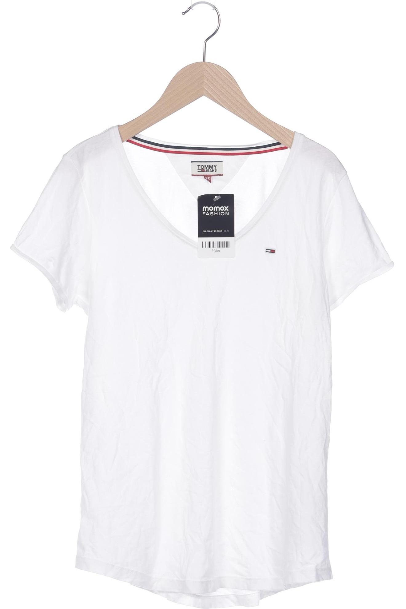 

Tommy Jeans Damen T-Shirt, weiß, Gr. 34