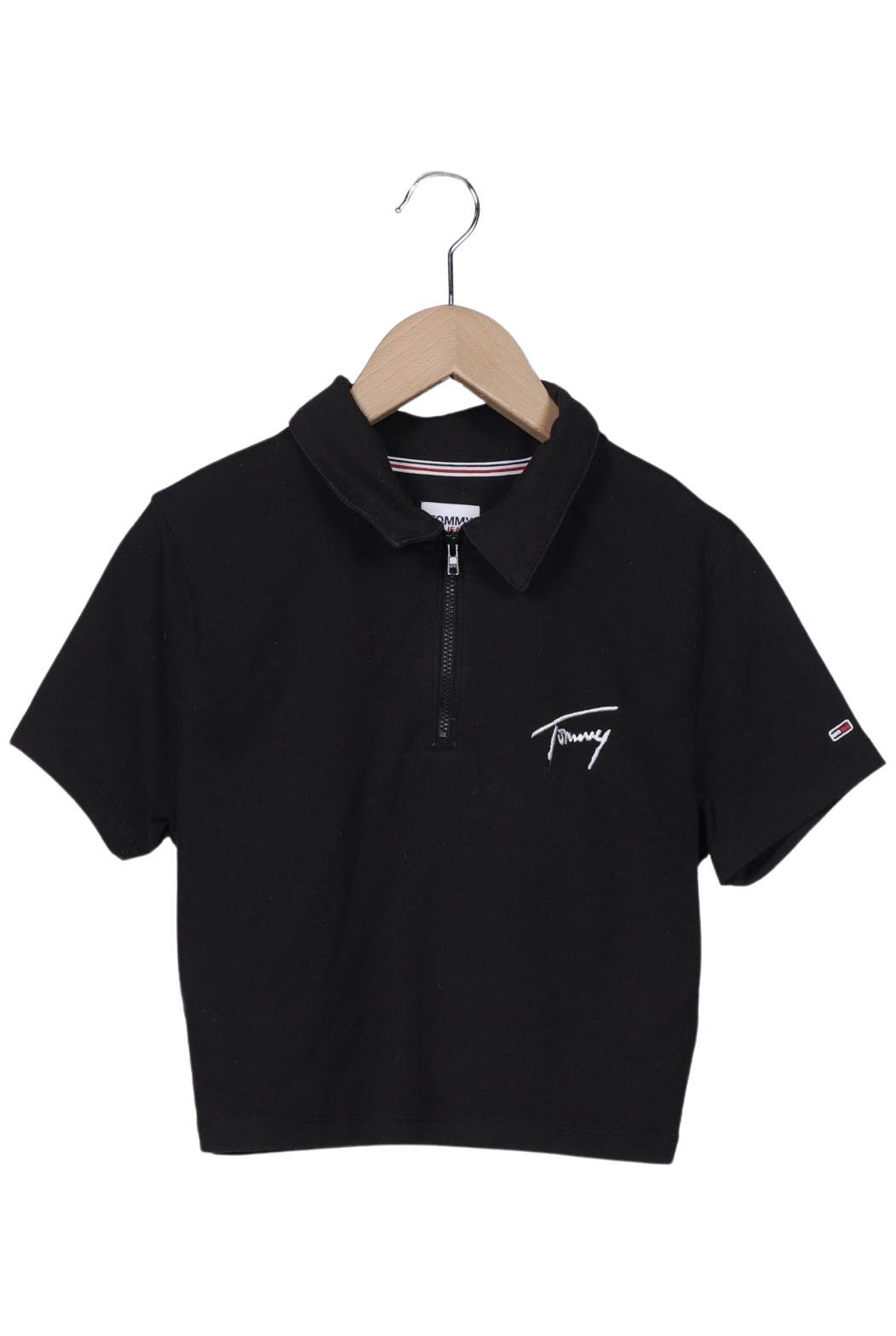 

Tommy Jeans Damen Poloshirt, schwarz, Gr. 36