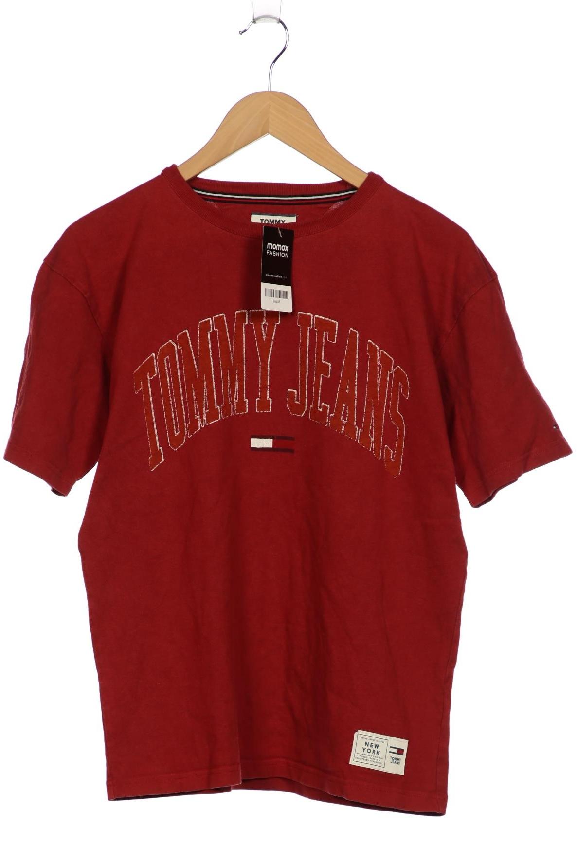 

Tommy Jeans Damen T-Shirt, rot, Gr. 36