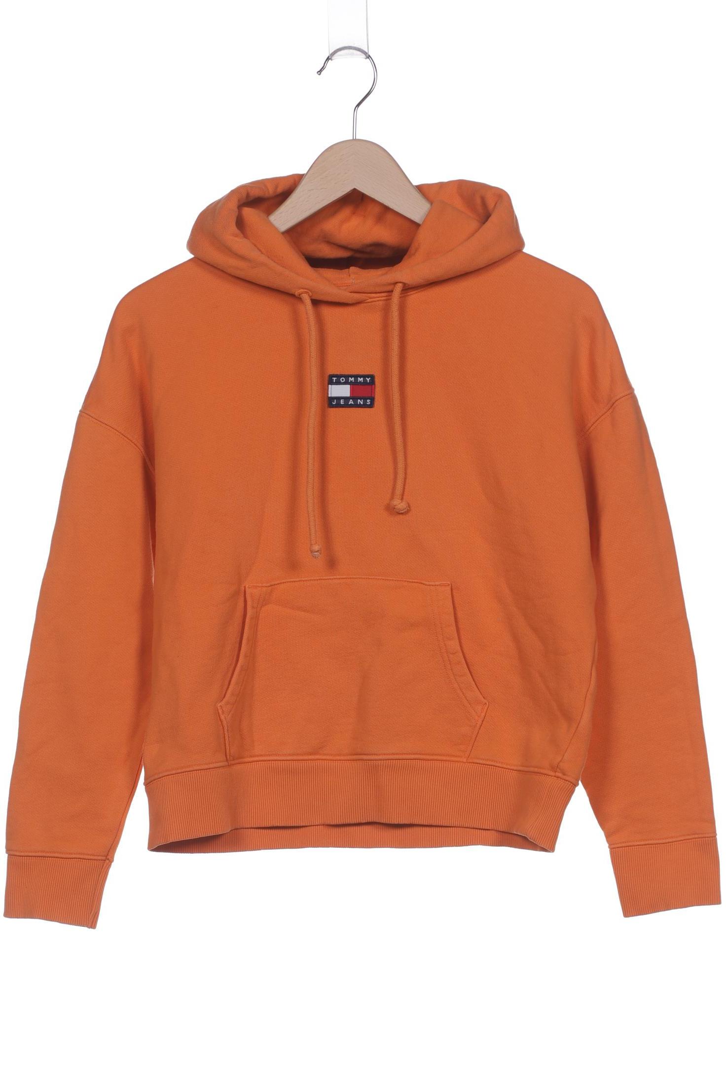 

Tommy Jeans Damen Kapuzenpullover, orange, Gr. 38