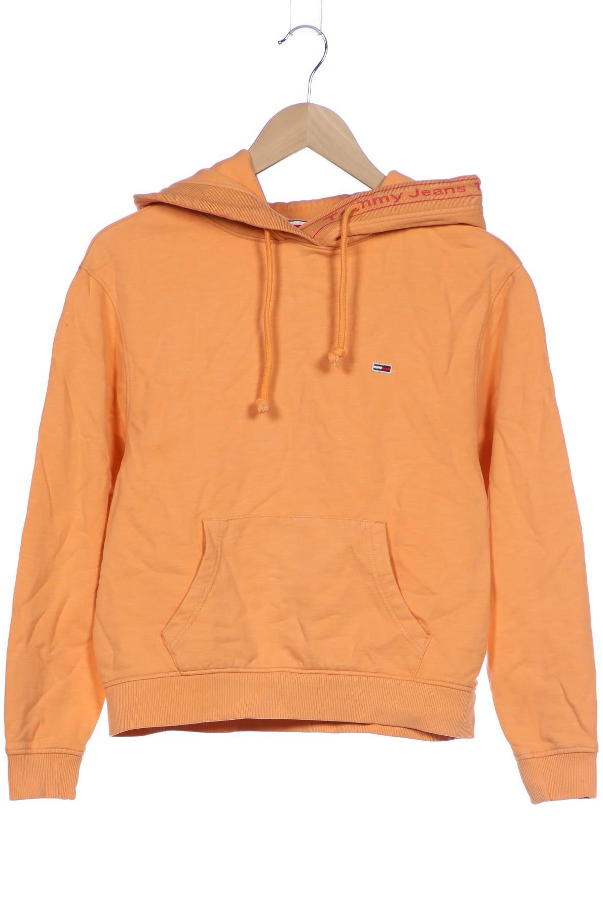 

Tommy Jeans Damen Kapuzenpullover, orange, Gr. 36