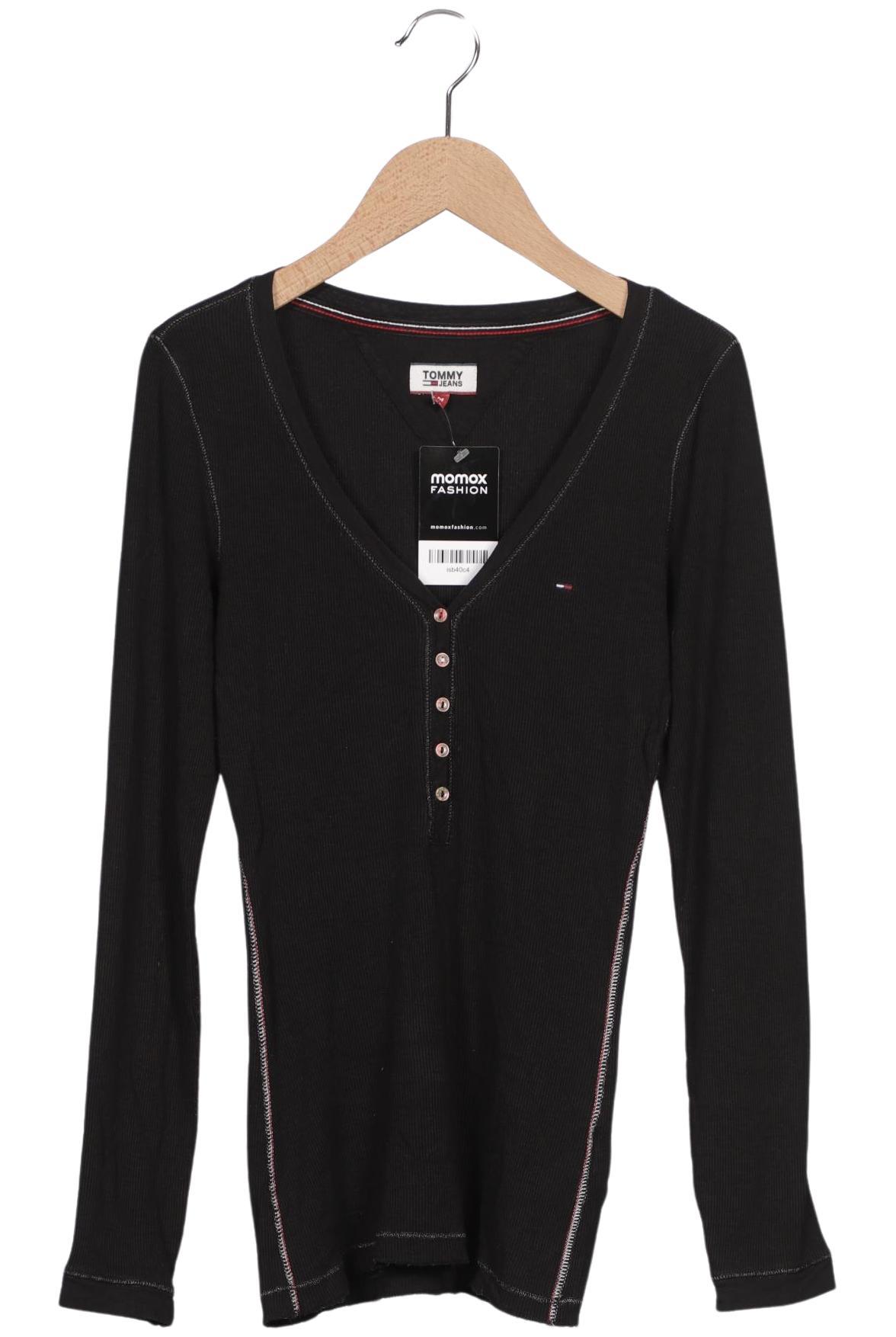 

Tommy Jeans Damen Langarmshirt, schwarz, Gr. 38