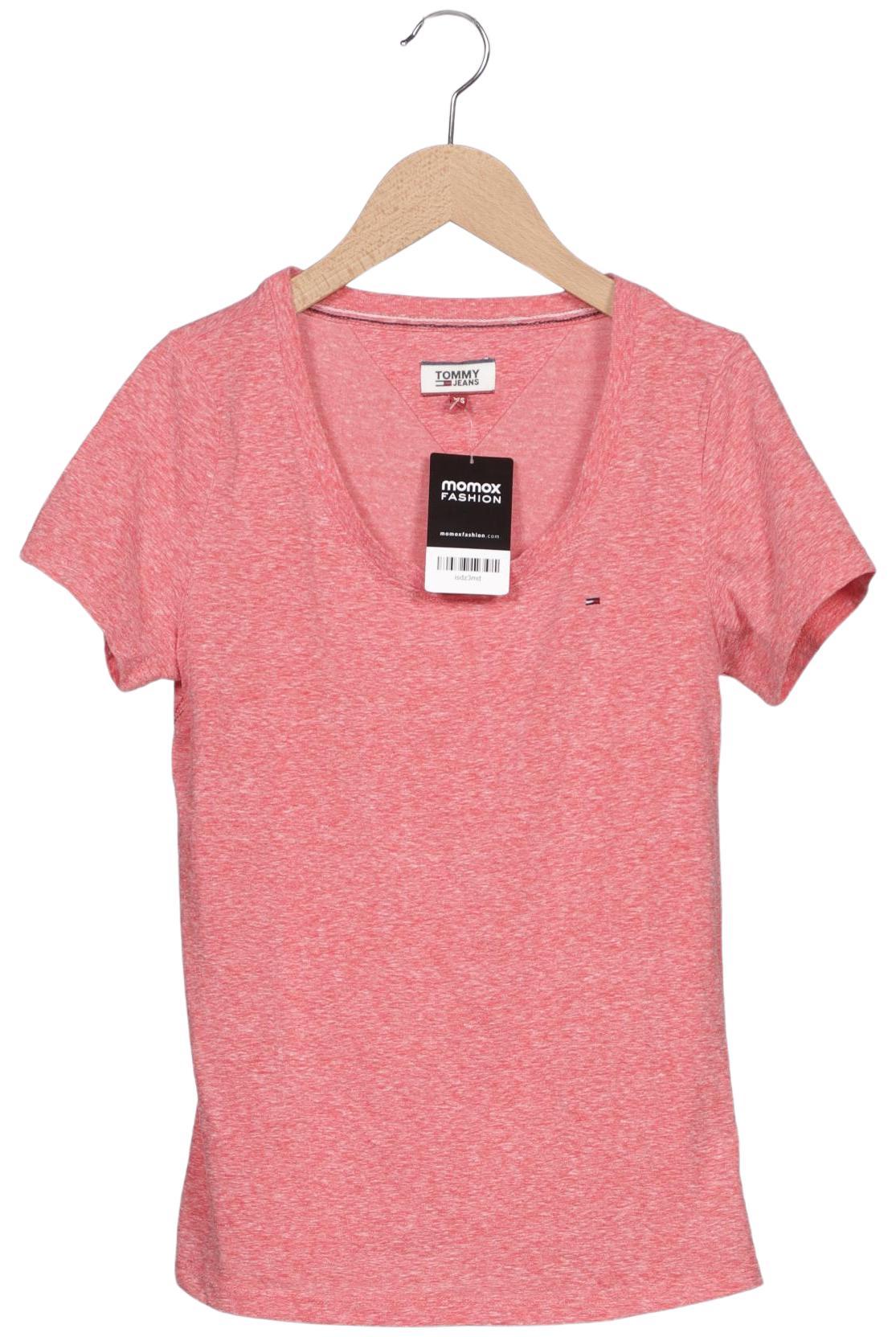

Tommy Jeans Damen T-Shirt, rot, Gr. 34