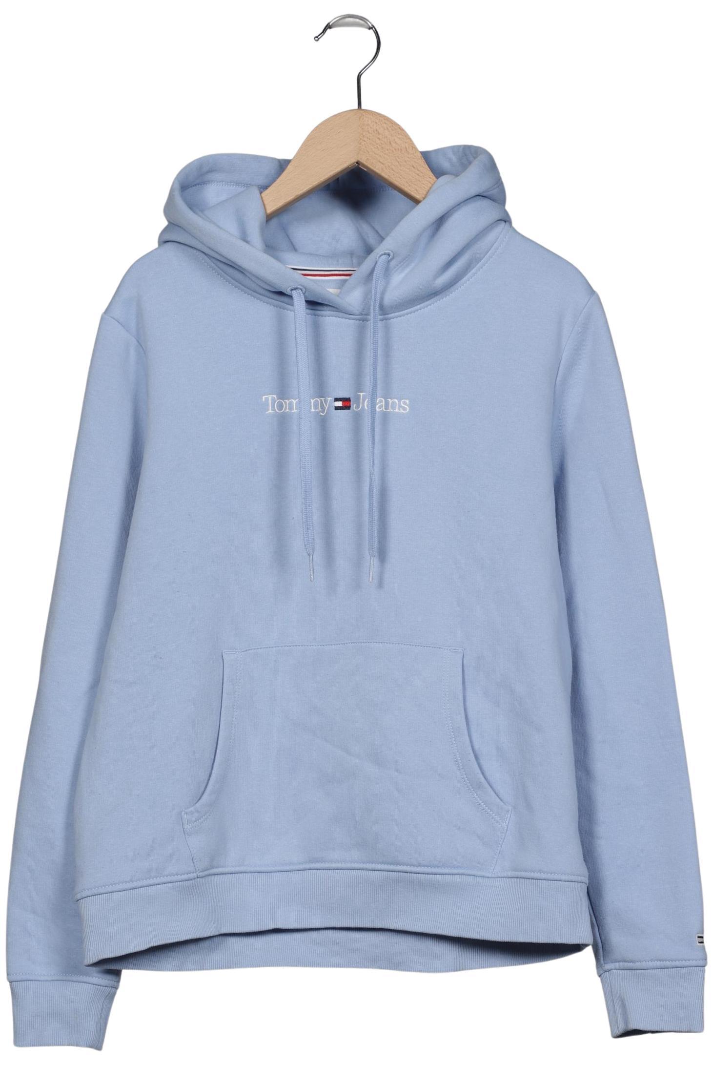 

Tommy Jeans Damen Kapuzenpullover, hellblau, Gr. 36