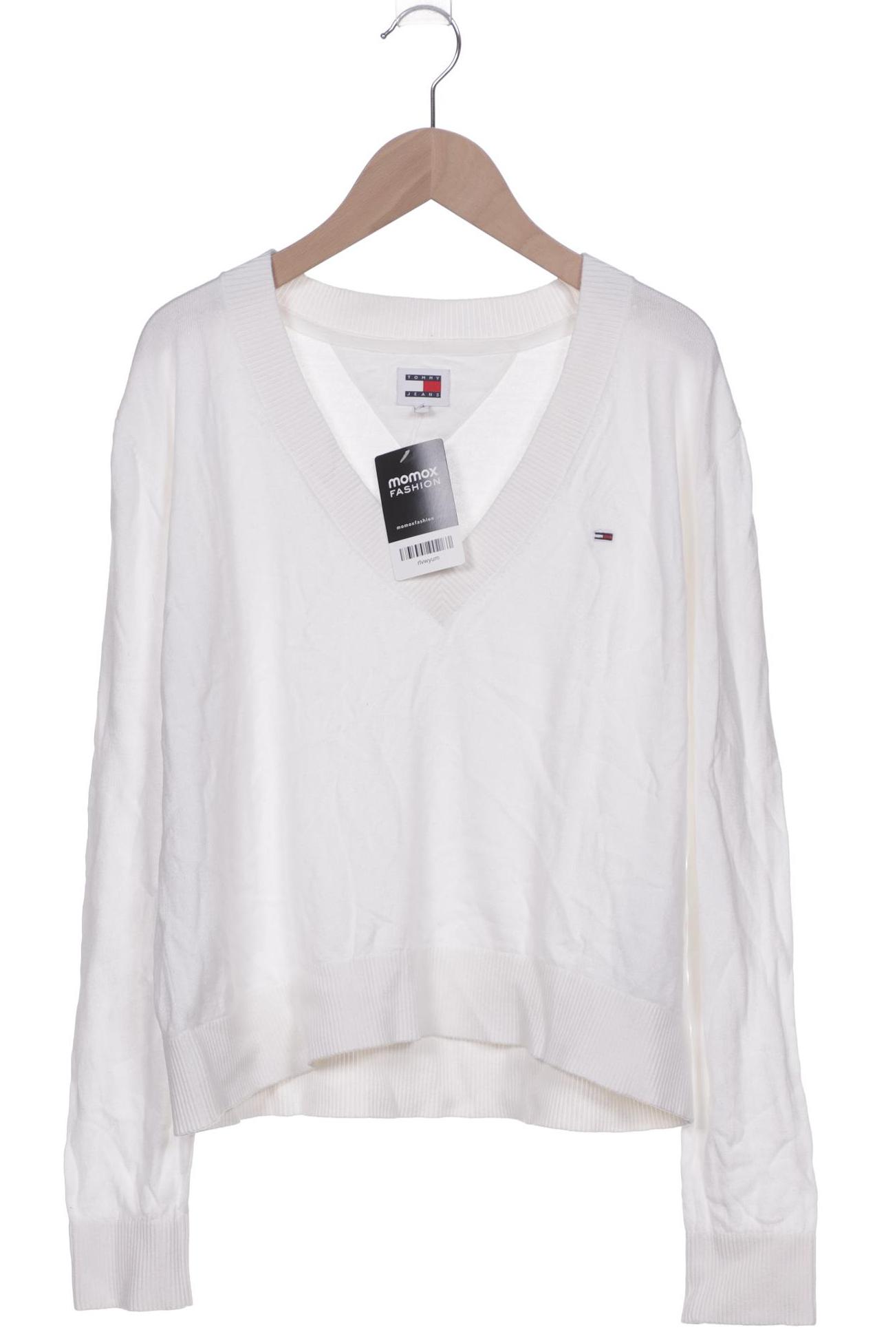 

Tommy Jeans Damen Pullover, weiß, Gr. 38