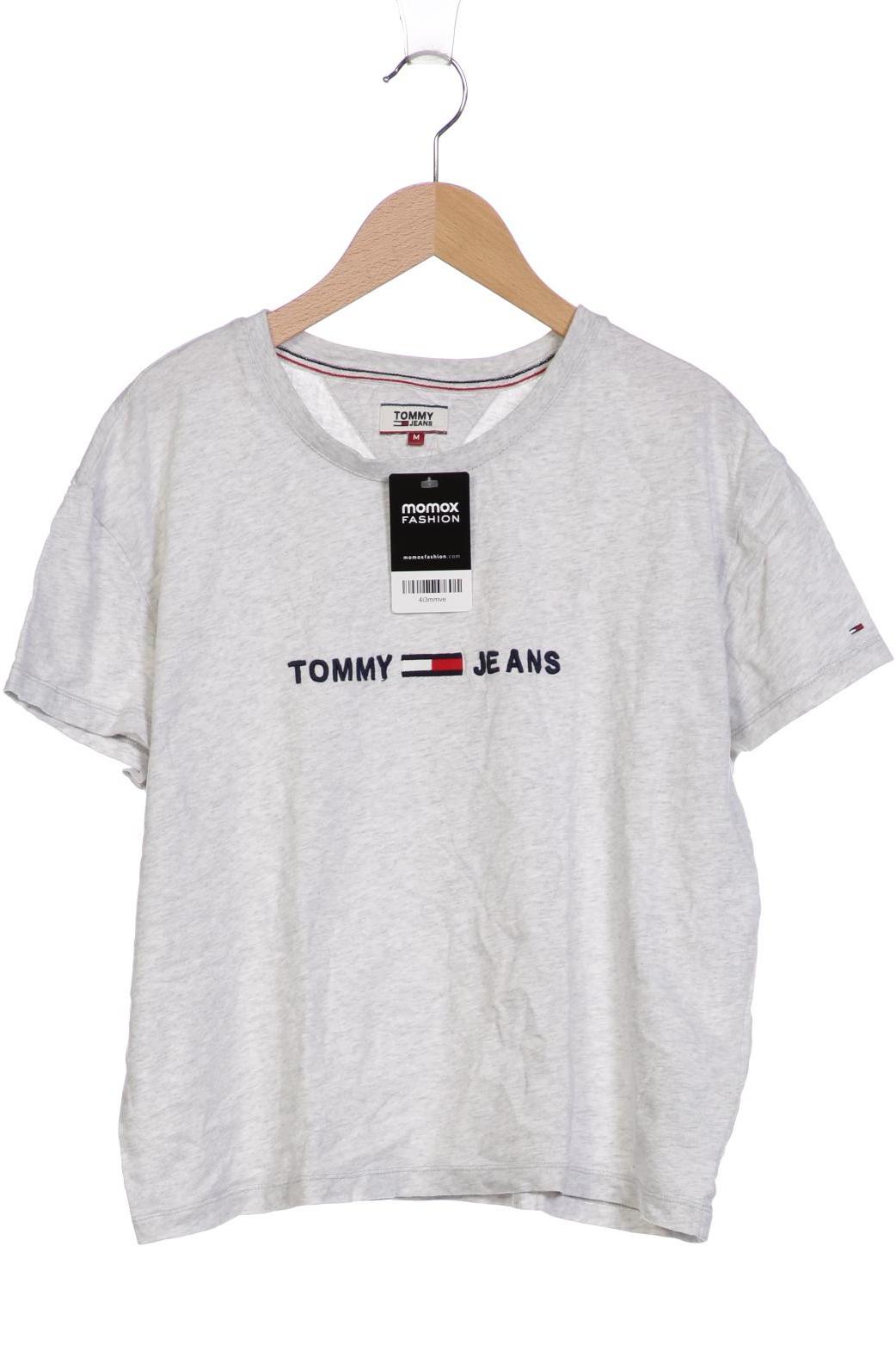 

Tommy Jeans Damen T-Shirt, grau, Gr. 38