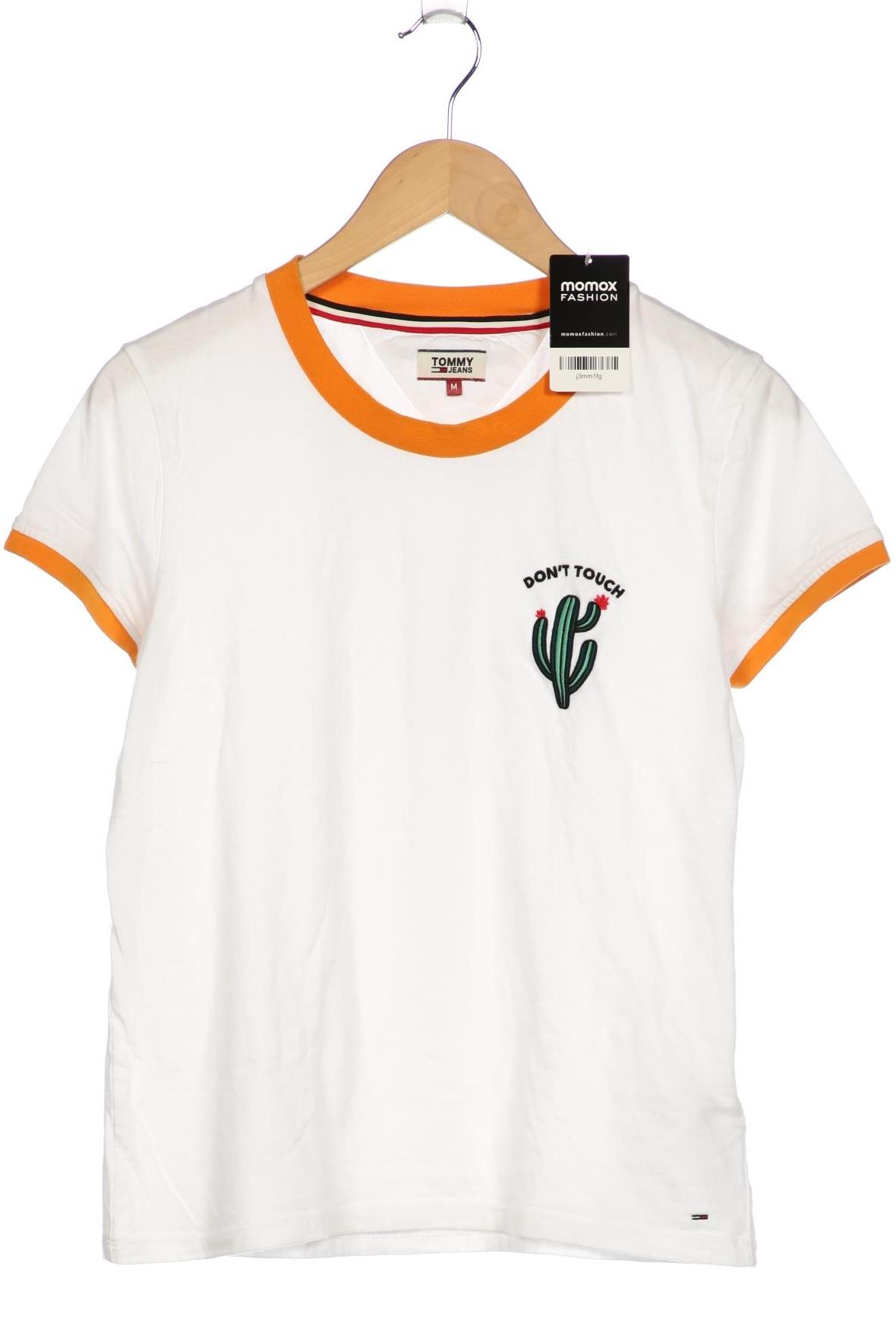 

Tommy Jeans Damen T-Shirt, weiß, Gr. 38