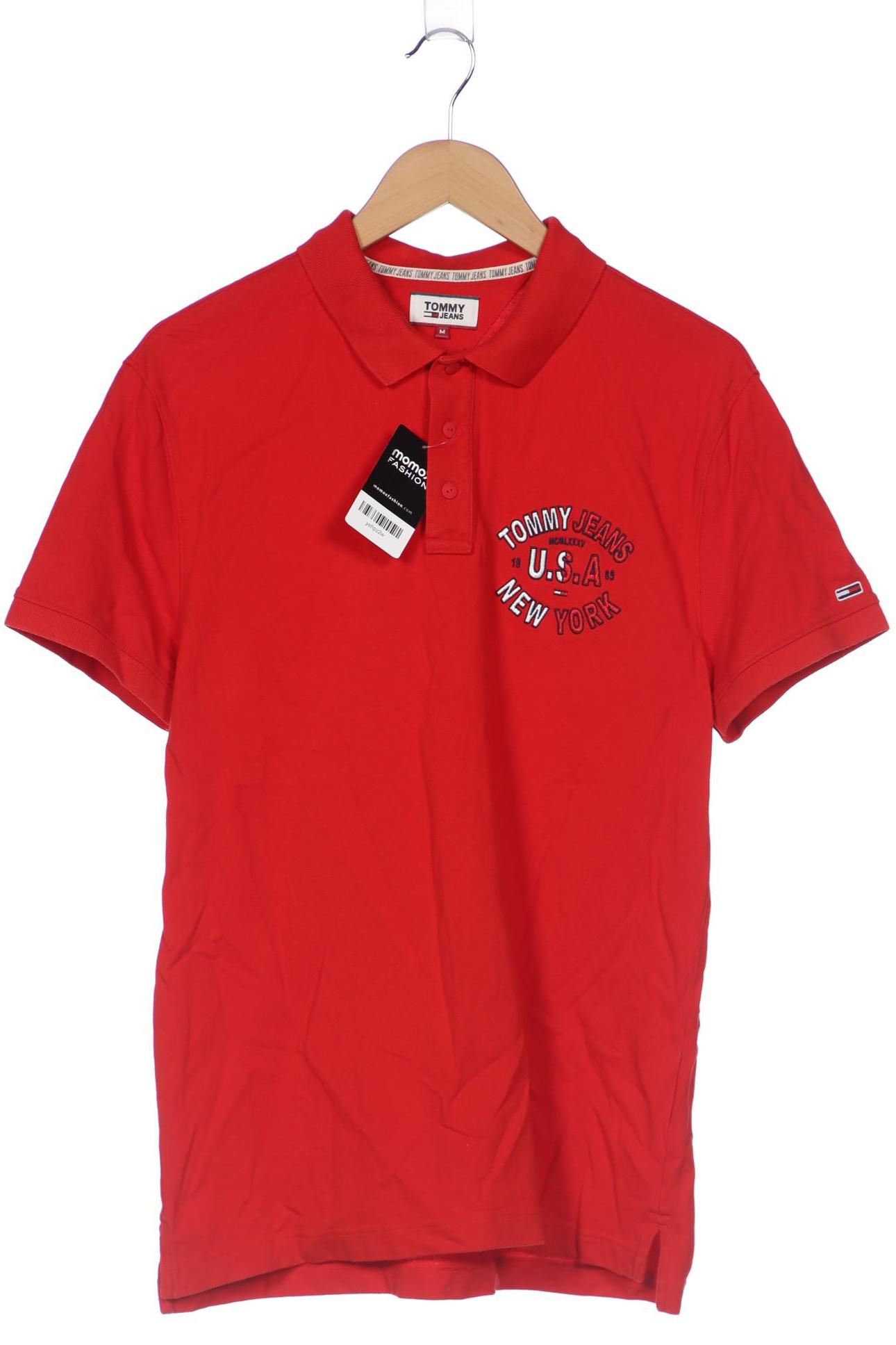 

Tommy Jeans Damen Poloshirt, rot, Gr. 38