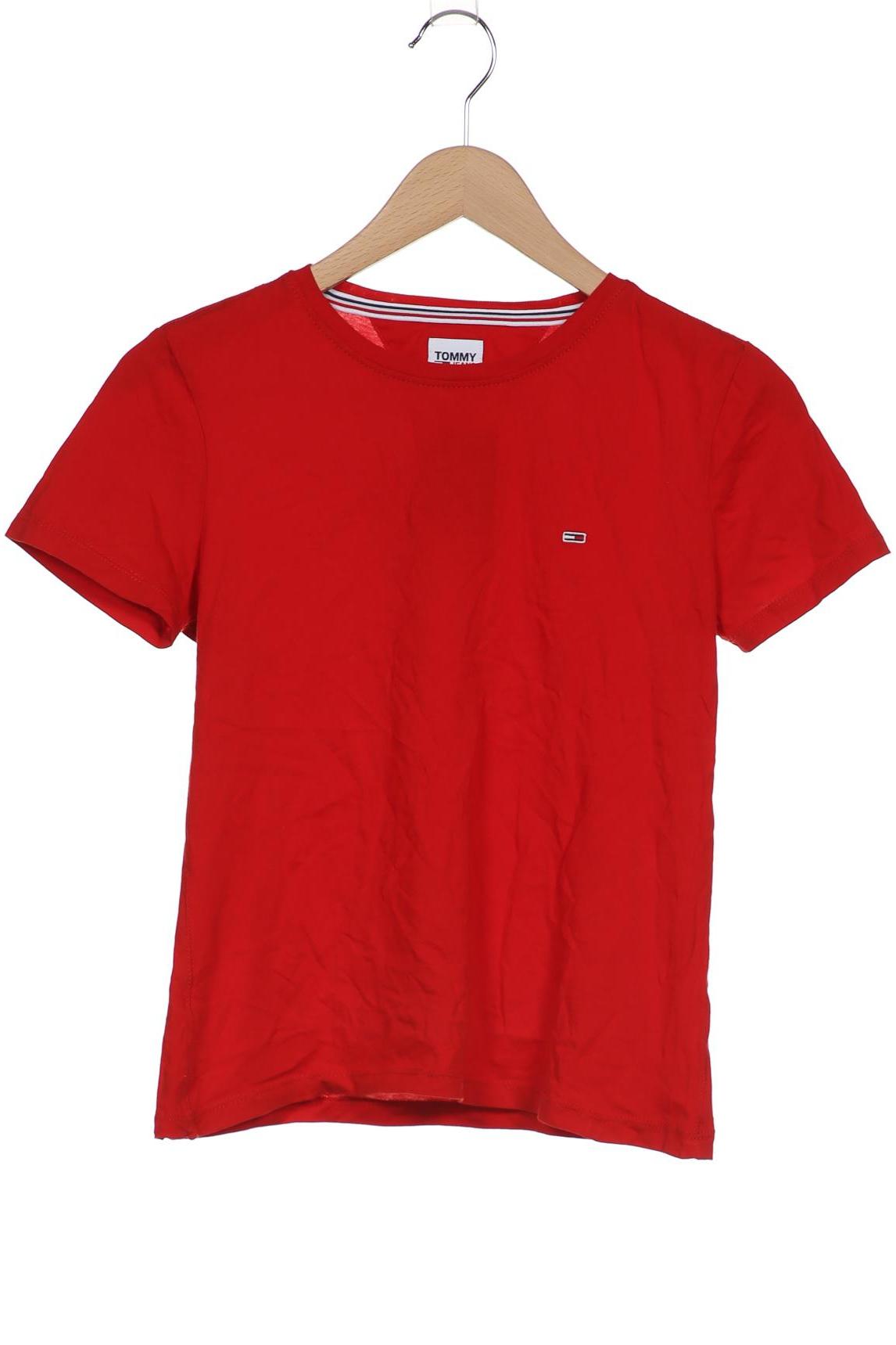 

Tommy Jeans Damen T-Shirt, rot, Gr. 34