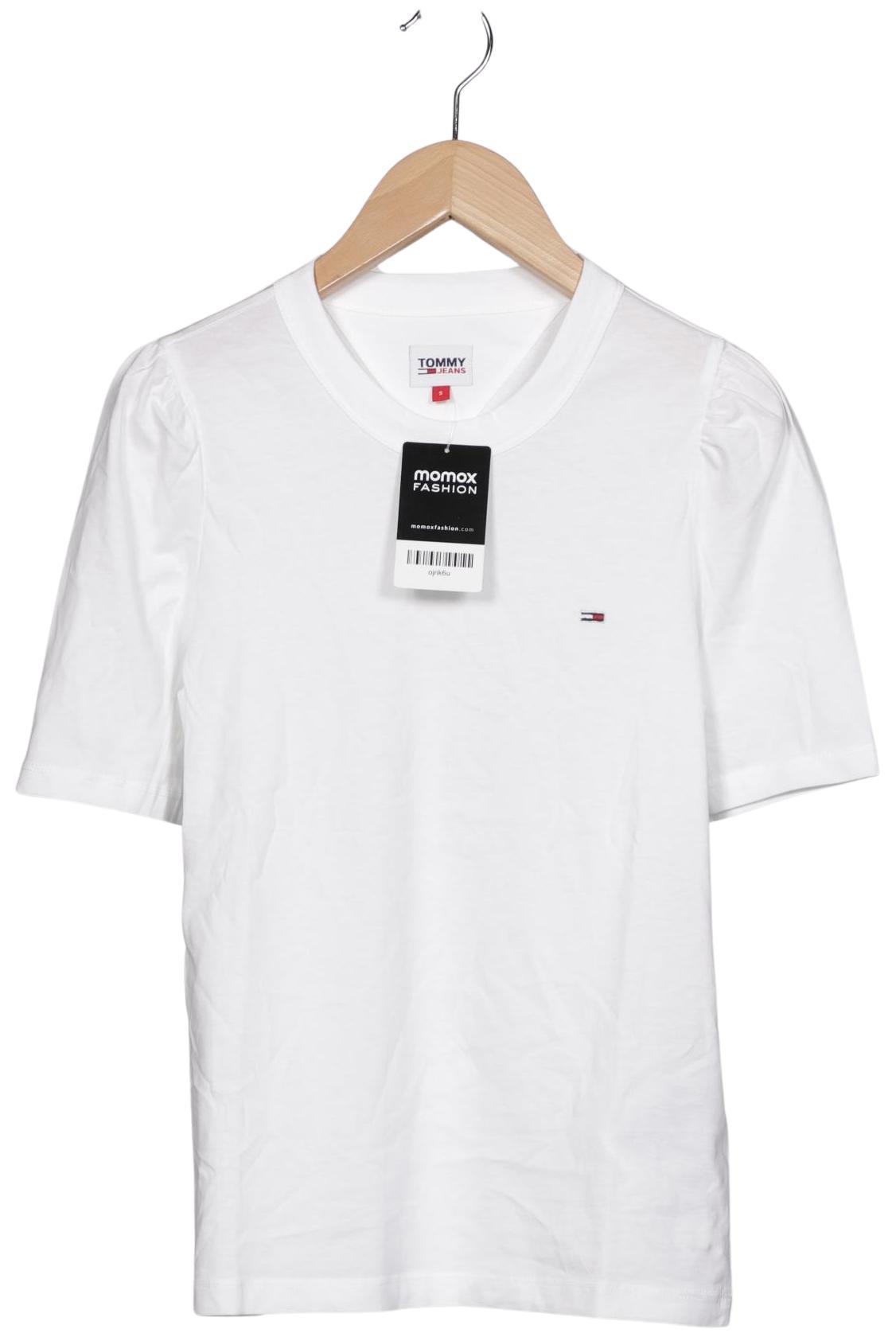 

Tommy Jeans Damen T-Shirt, weiß, Gr. 36