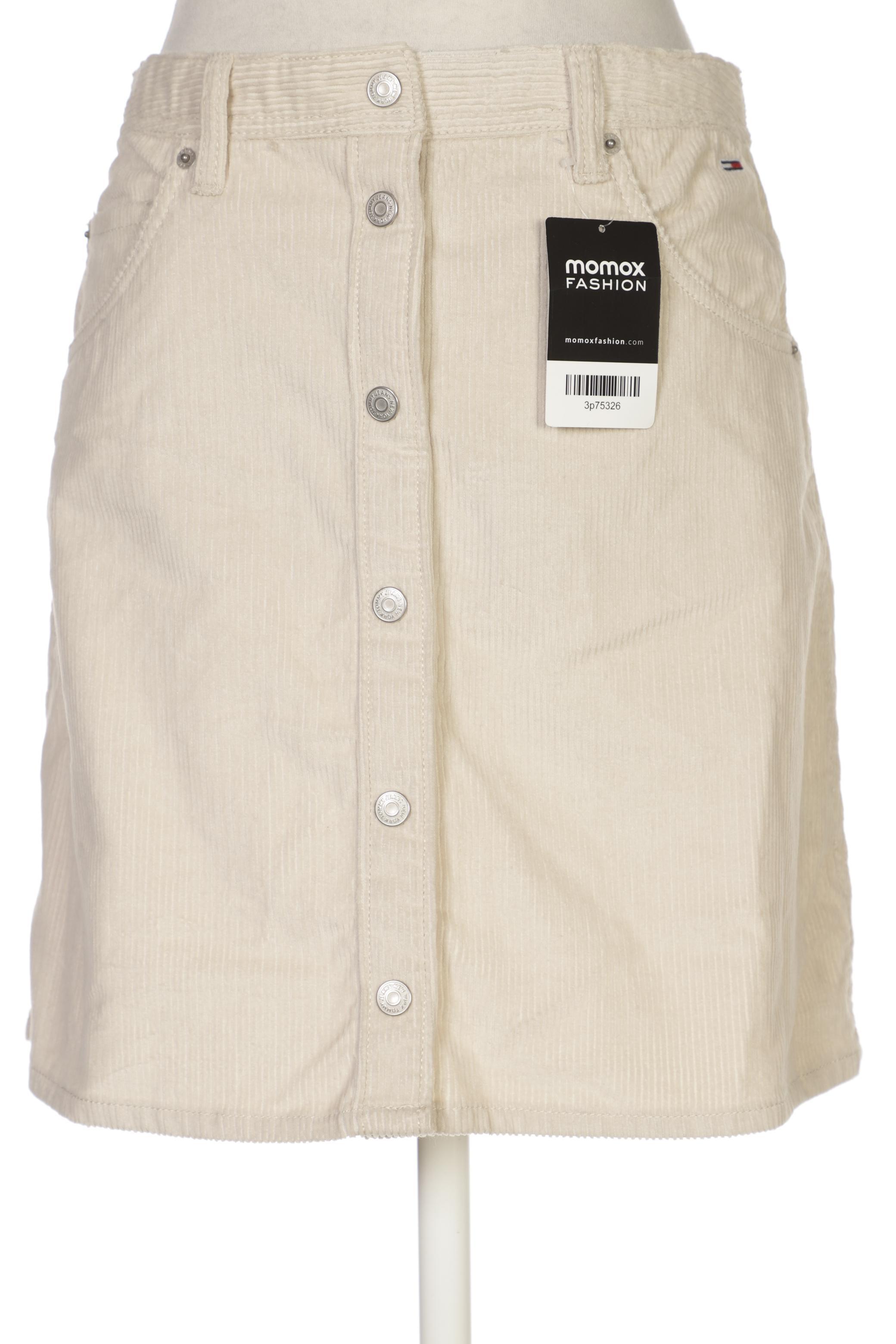 

Tommy Jeans Damen Rock, cremeweiß, Gr. 38
