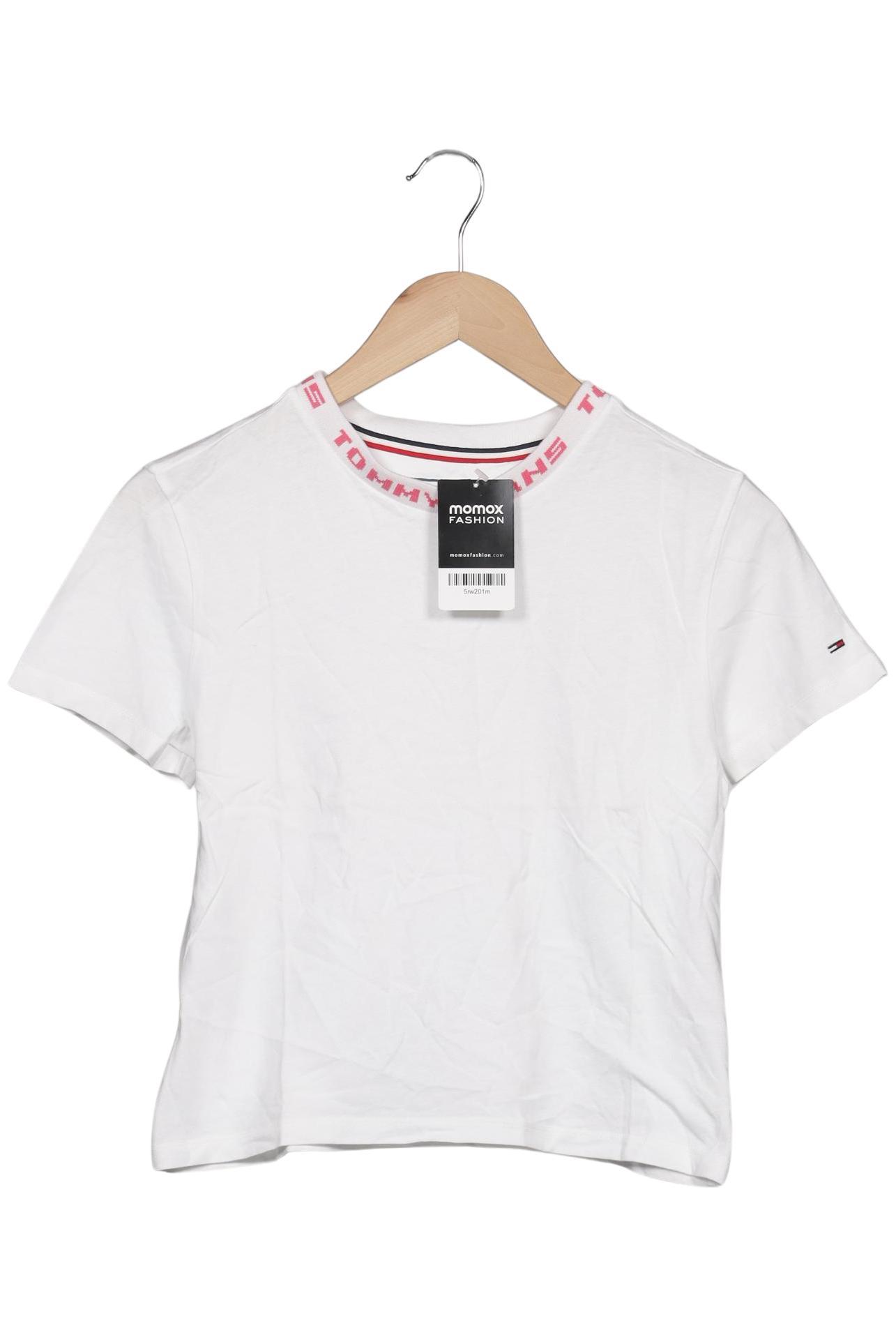 

Tommy Jeans Damen T-Shirt, weiß, Gr. 36