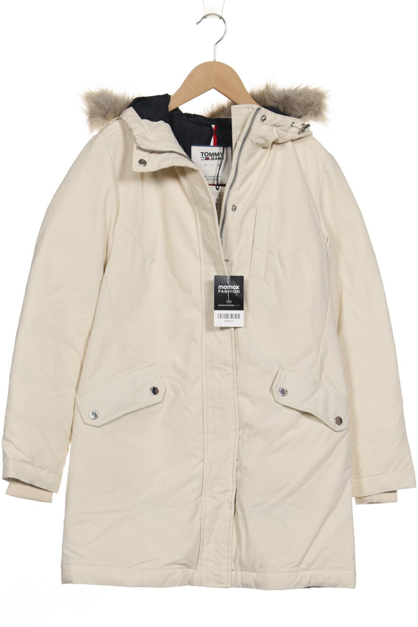 

Tommy Jeans Damen Mantel, cremeweiß, Gr. 34