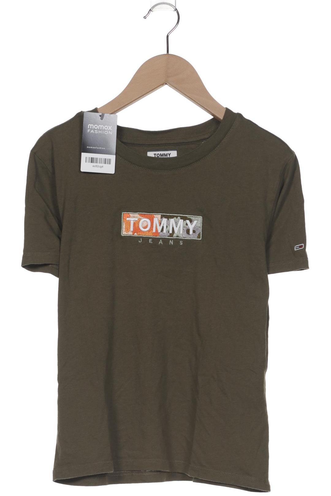 

Tommy Jeans Damen T-Shirt, grün, Gr. 34