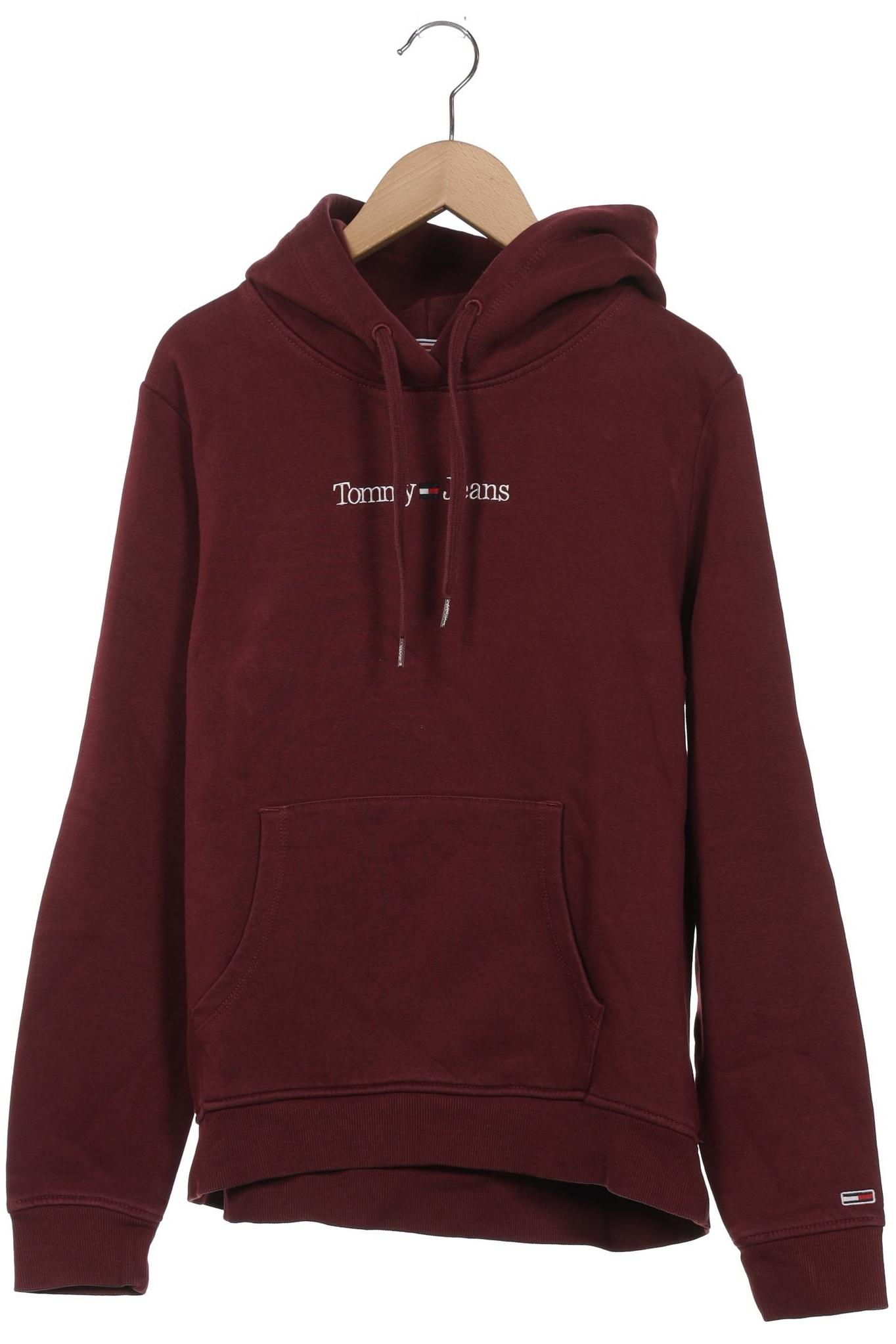 

Tommy Jeans Damen Kapuzenpullover, bordeaux, Gr. 42