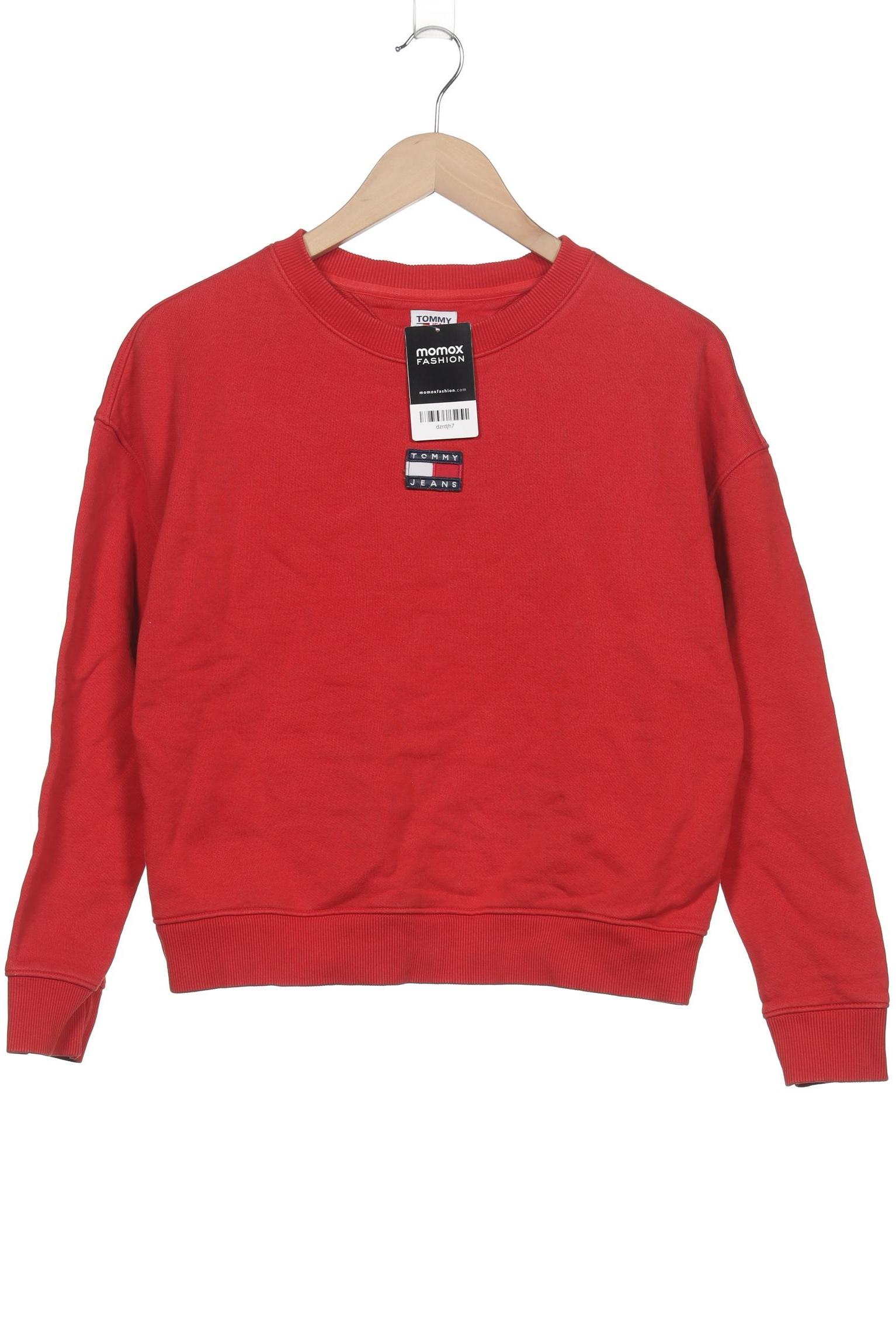 

Tommy Jeans Damen Sweatshirt, rot, Gr. 42
