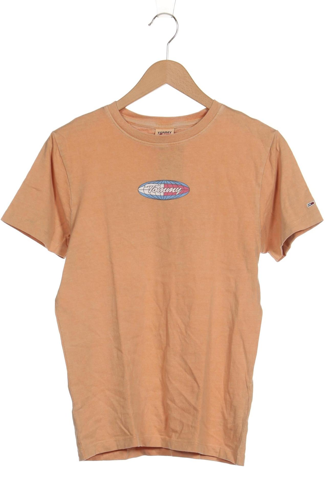 

Tommy Jeans Damen T-Shirt, orange, Gr. 34