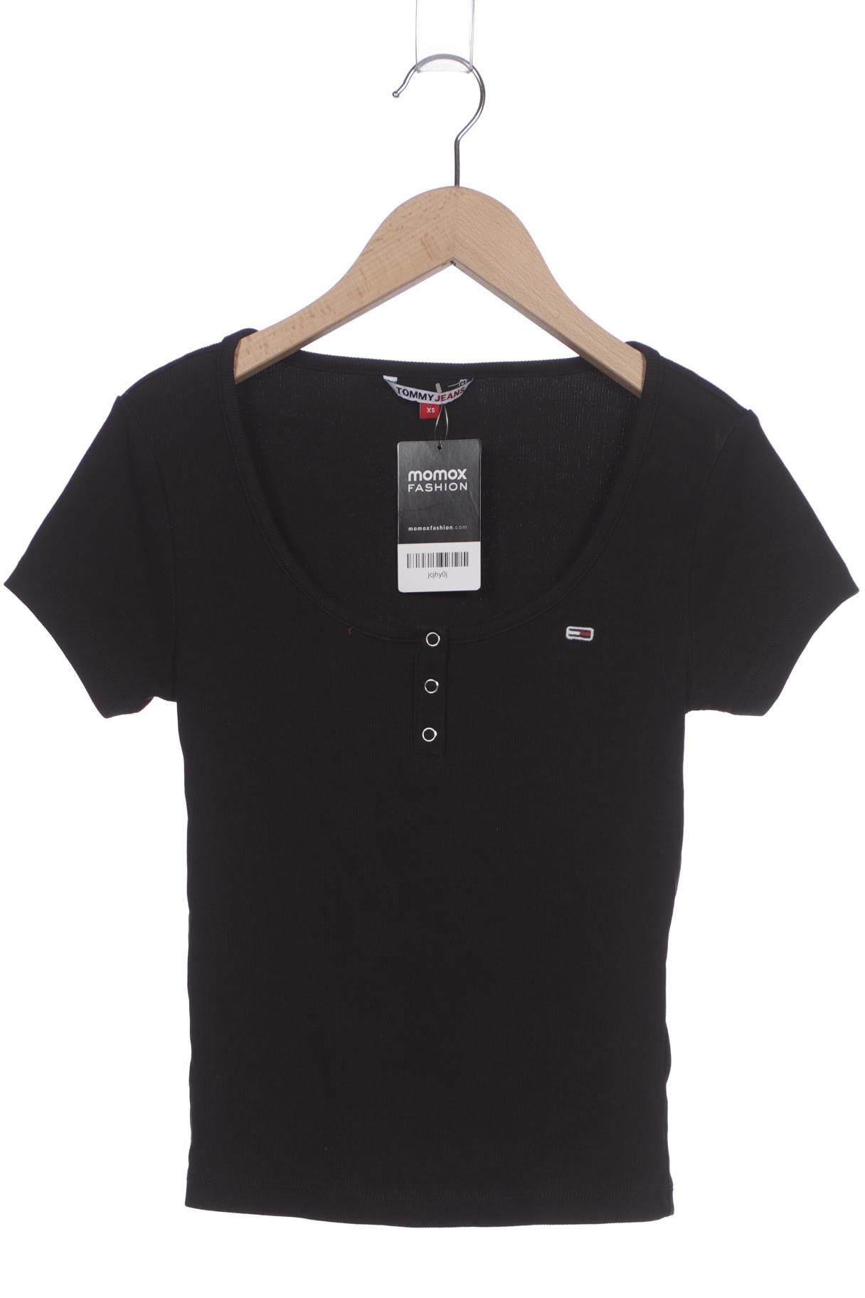 

Tommy Jeans Damen T-Shirt, schwarz, Gr. 34