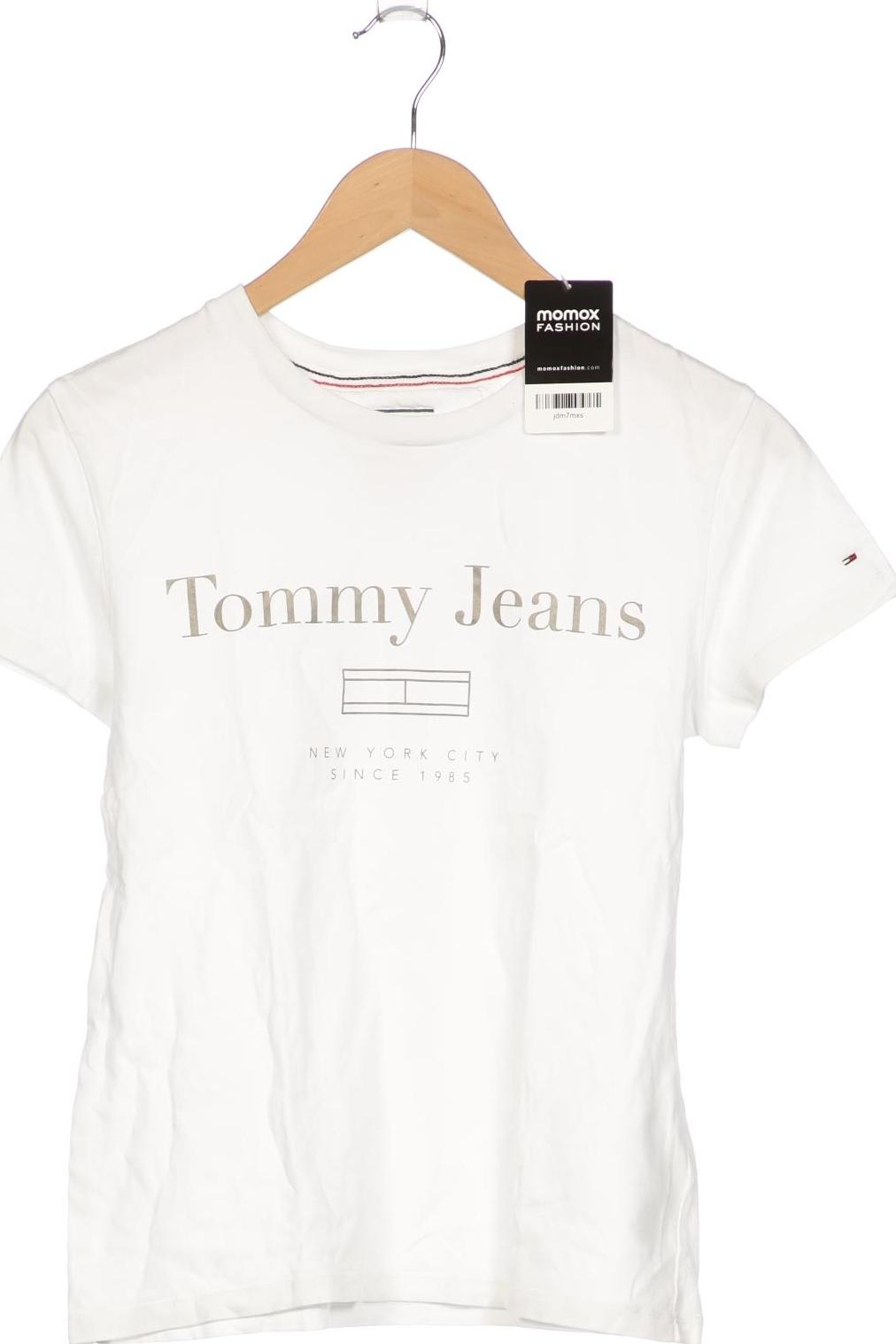 

Tommy Jeans Damen T-Shirt, weiß, Gr. 34