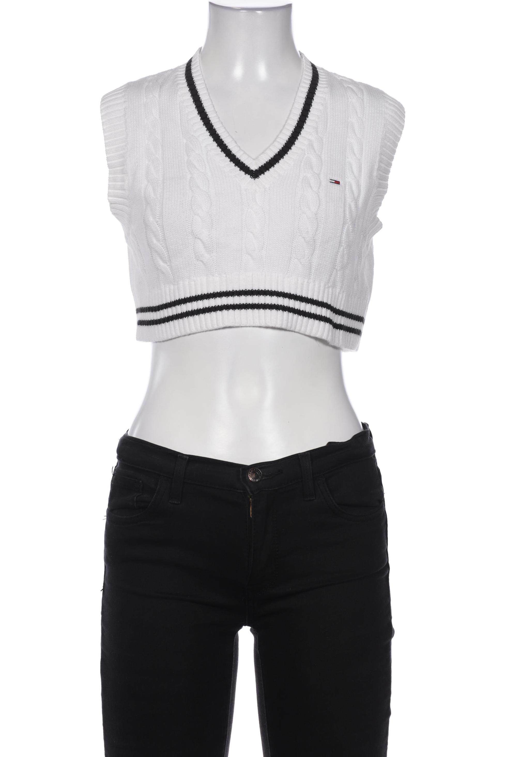 

Tommy Jeans Damen Pullover, weiß, Gr. 32