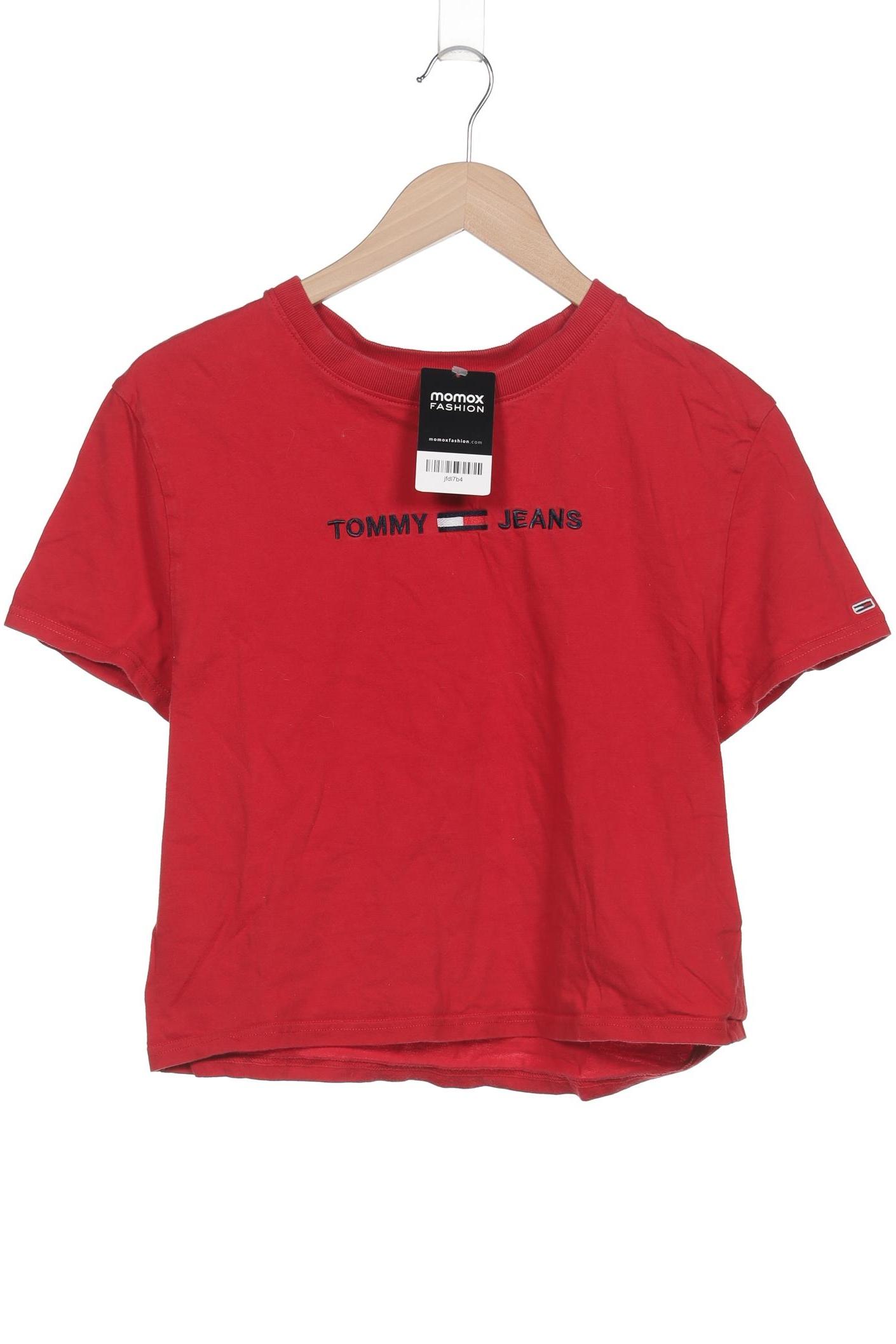 

Tommy Jeans Damen T-Shirt, rot, Gr. 38