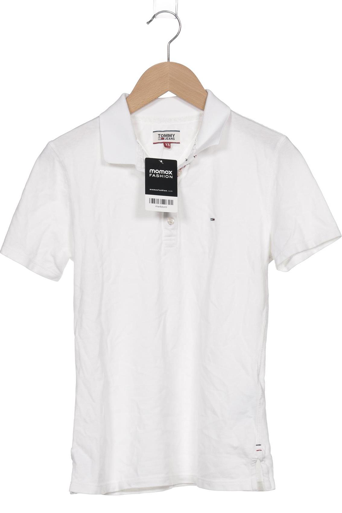 

Tommy Jeans Damen Poloshirt, weiß, Gr. 34