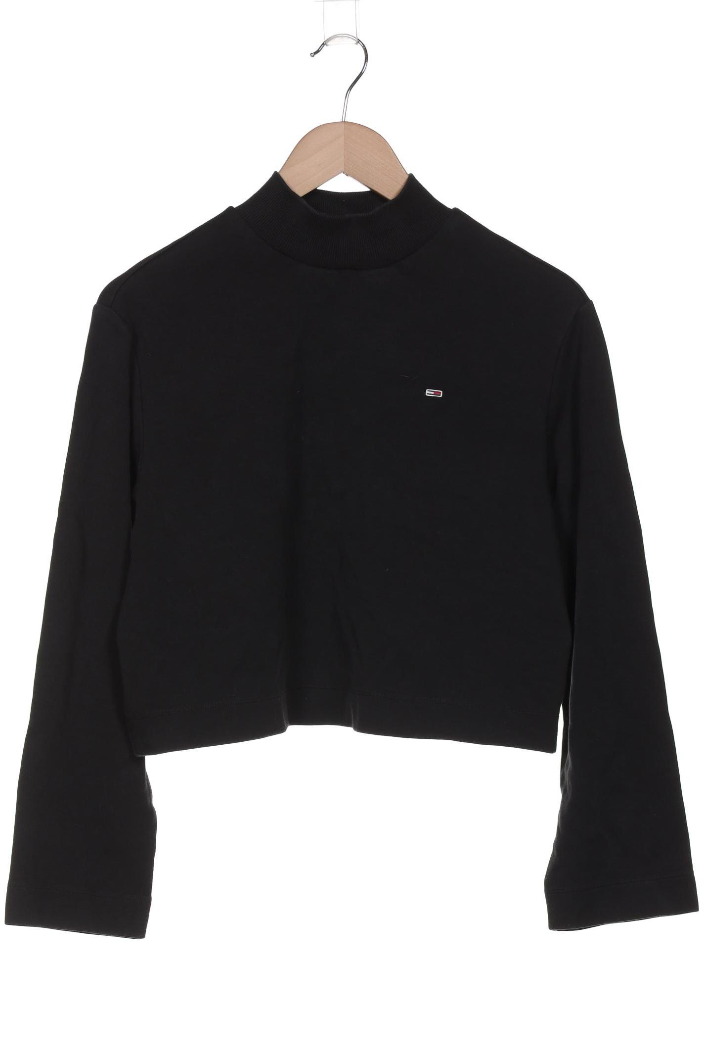 

Tommy Jeans Damen Langarmshirt, schwarz, Gr. 34