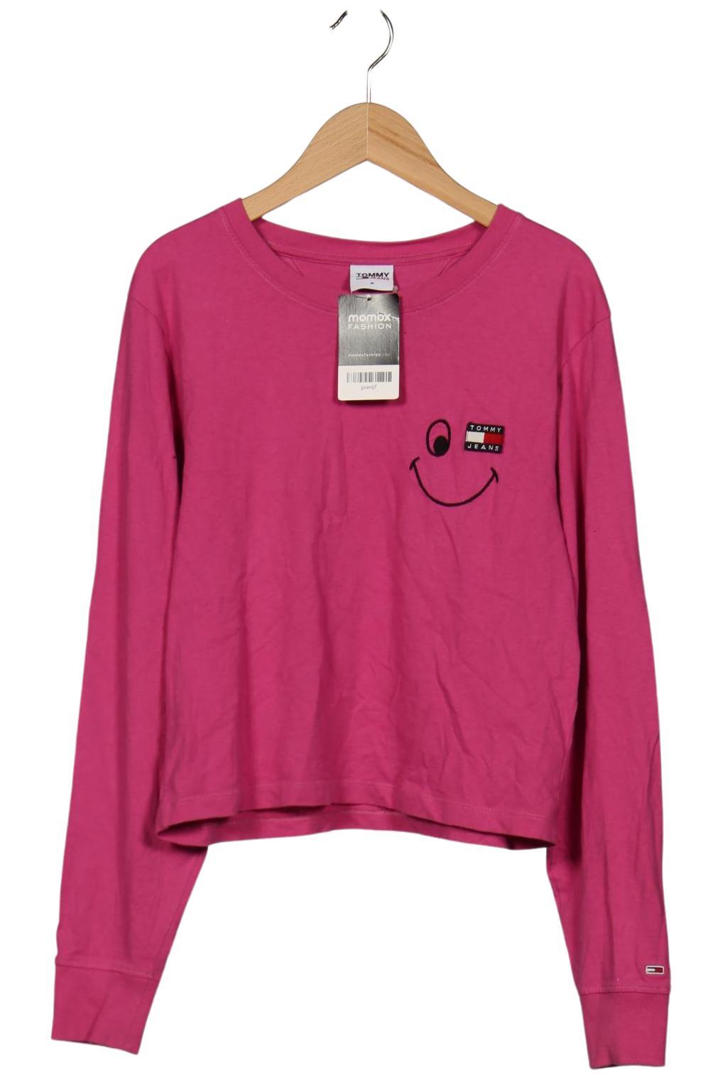 

Tommy Jeans Damen Langarmshirt, pink, Gr. 38