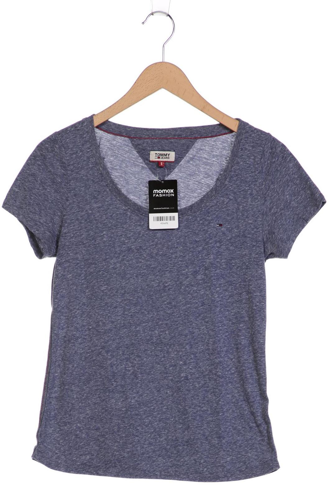 

Tommy Jeans Damen T-Shirt, blau, Gr. 36