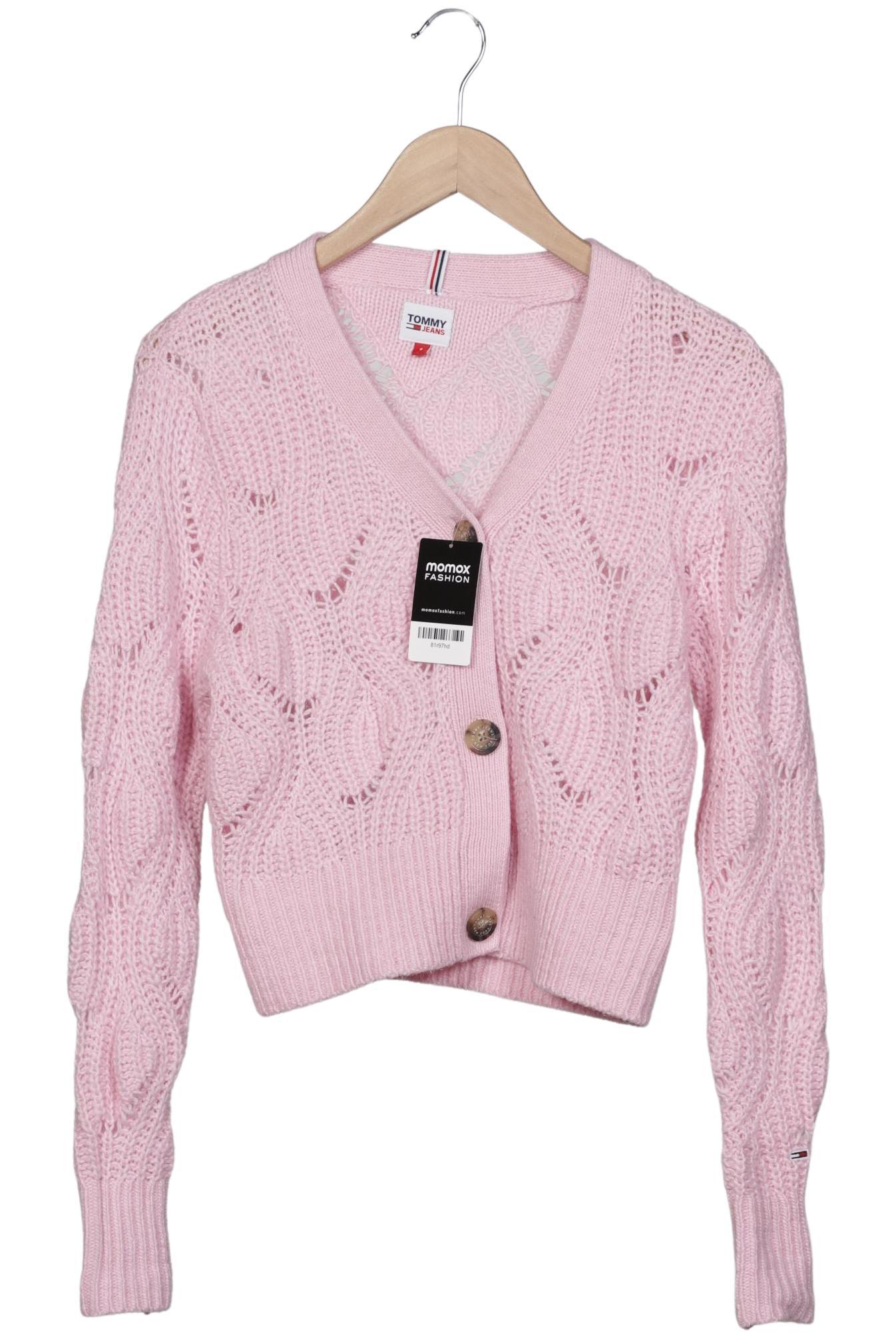 

Tommy Jeans Damen Strickjacke, pink, Gr. 36