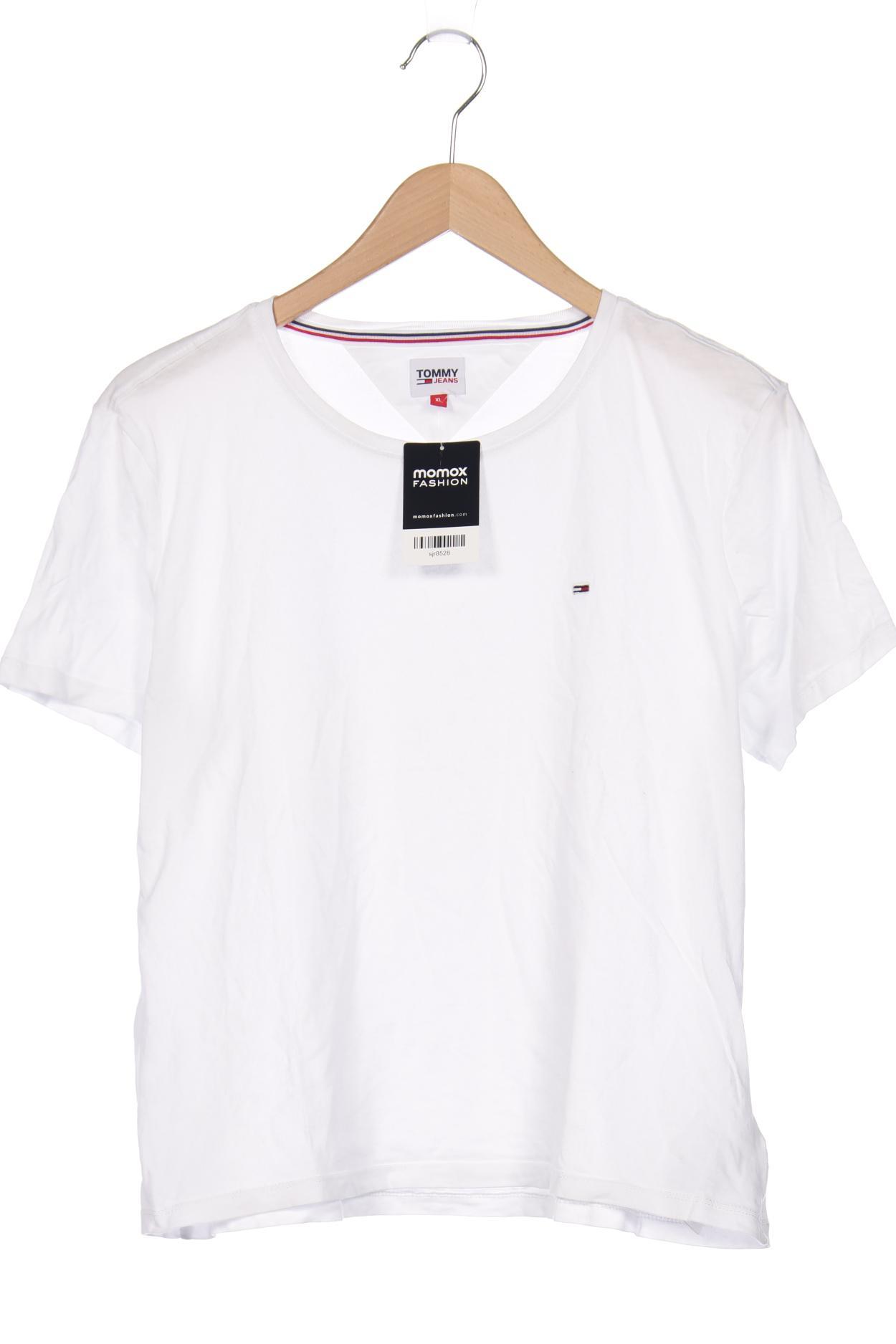 

Tommy Jeans Damen T-Shirt, weiß, Gr. 44