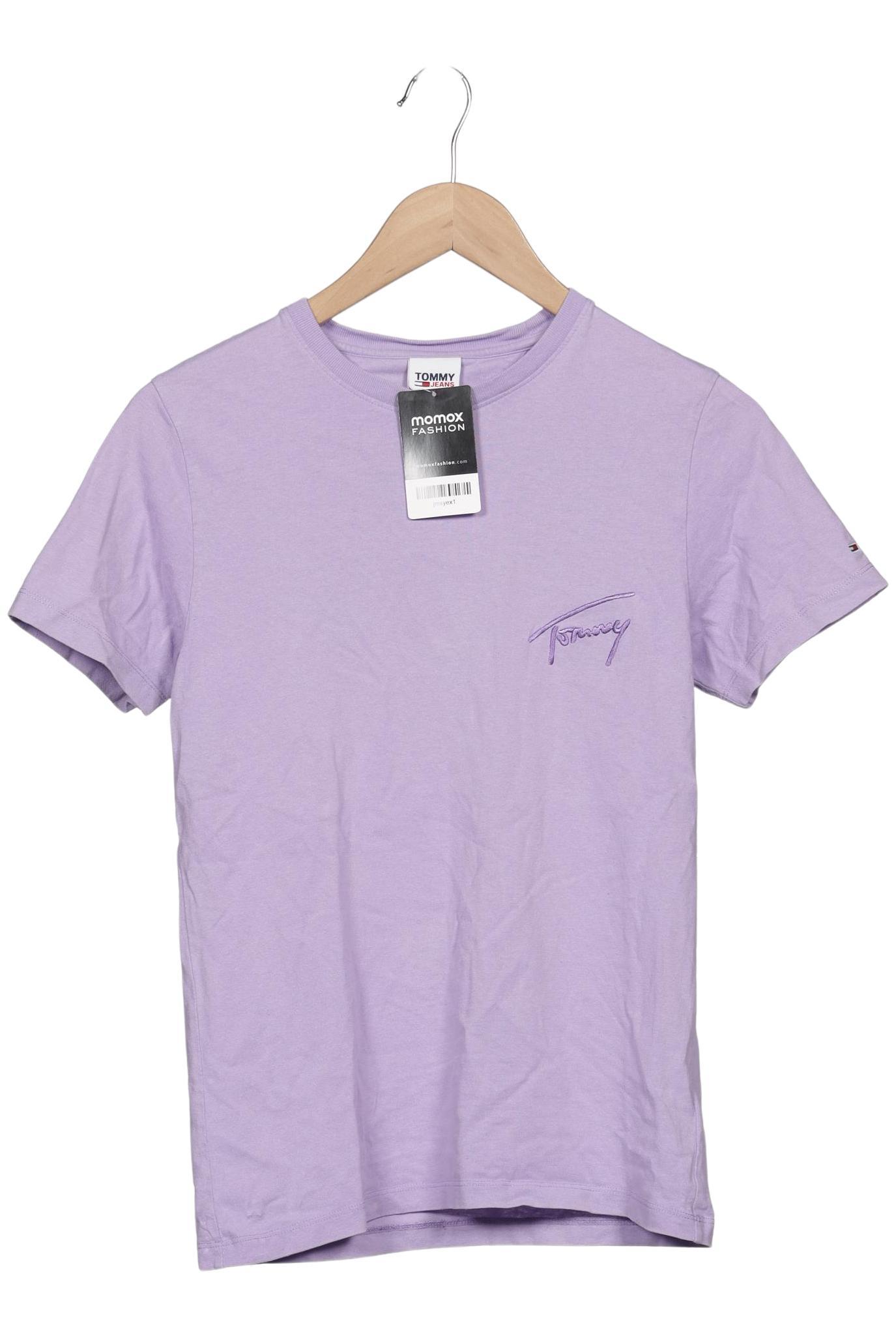 

Tommy Jeans Damen T-Shirt, flieder, Gr. 34