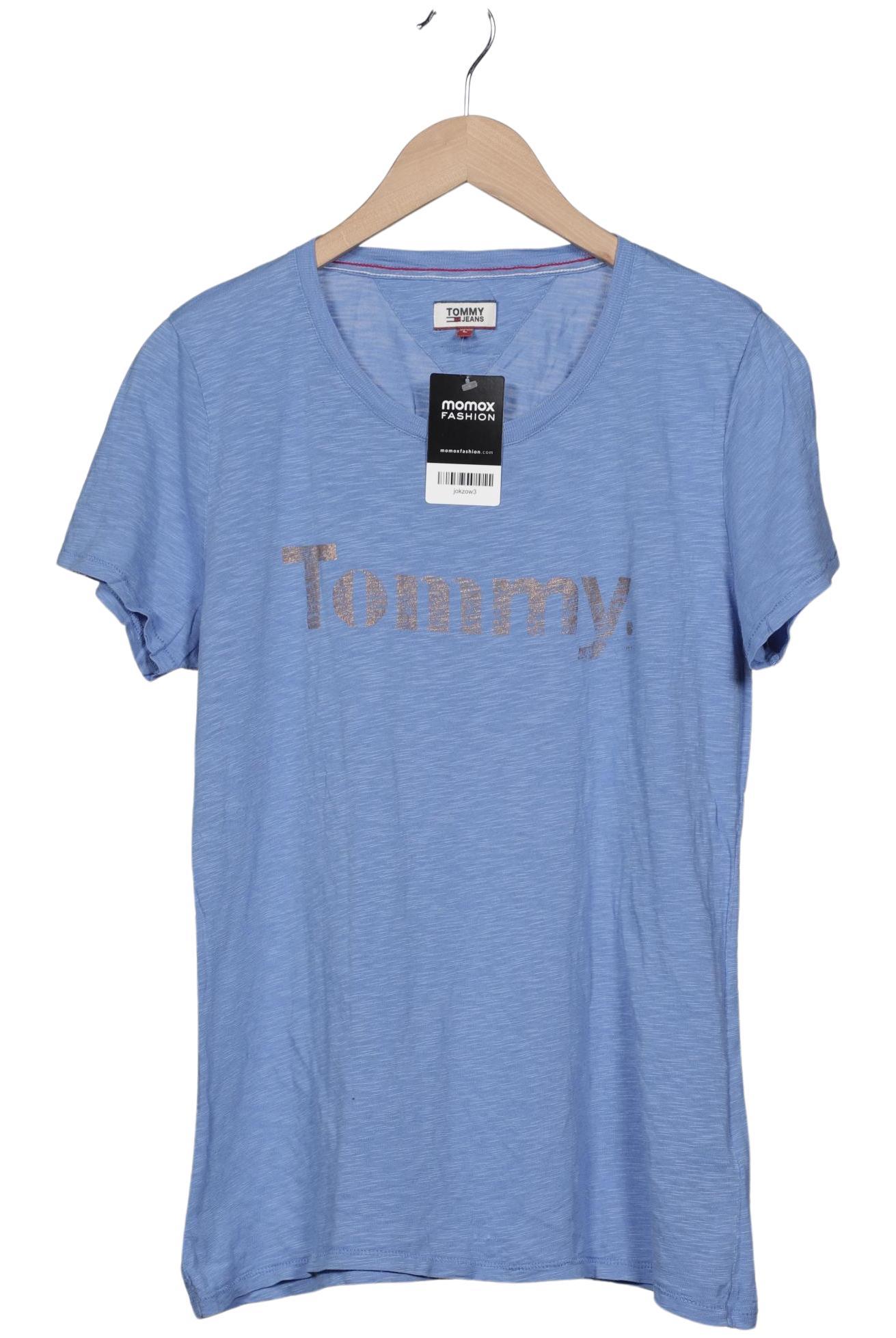 

Tommy Jeans Damen T-Shirt, hellblau, Gr. 42