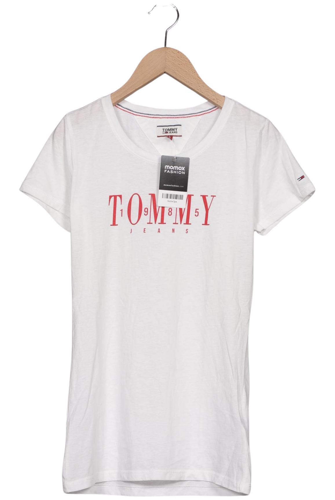 

Tommy Jeans Damen T-Shirt, weiß, Gr. 38