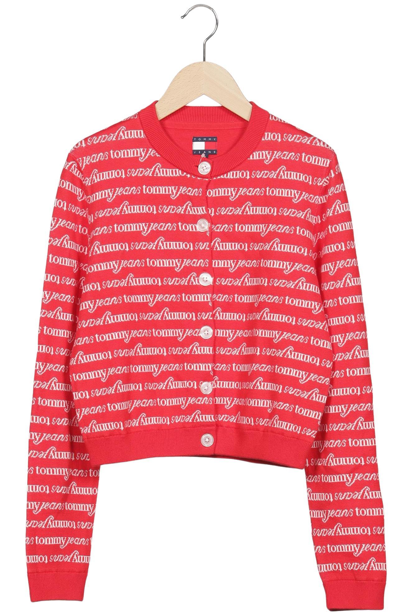 

Tommy Jeans Damen Strickjacke, rot, Gr. 38