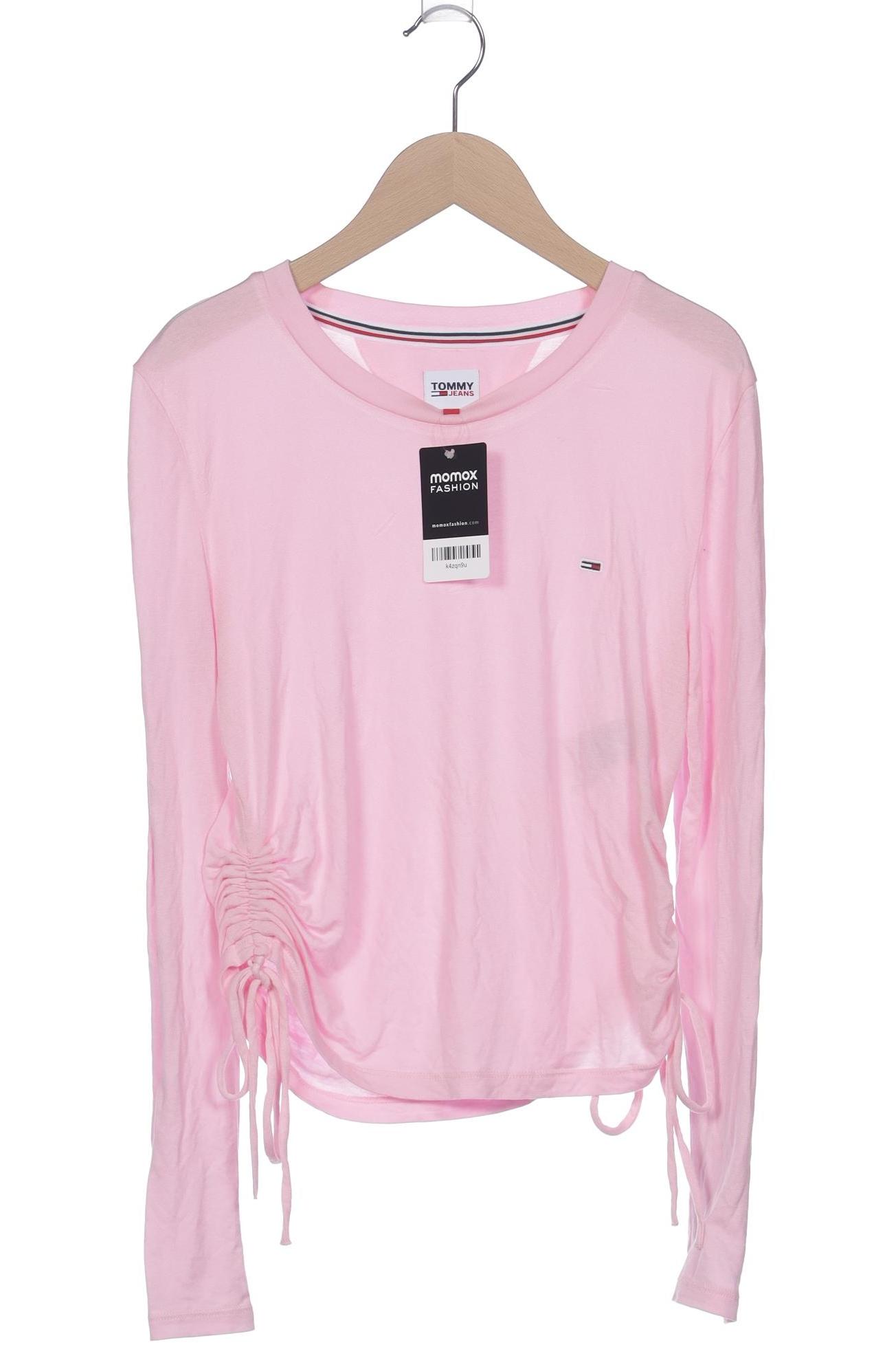 

Tommy Jeans Damen Langarmshirt, pink, Gr. 36