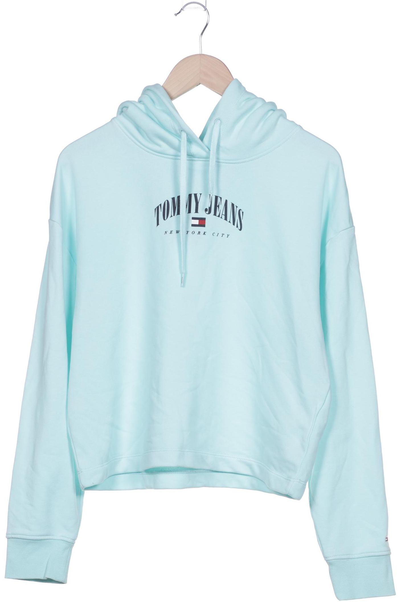 

Tommy Jeans Damen Kapuzenpullover, türkis, Gr. 42
