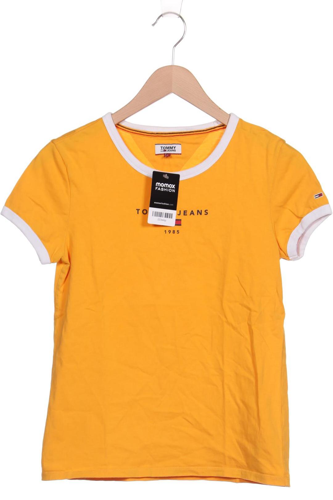 

Tommy Jeans Damen T-Shirt, gelb, Gr. 36