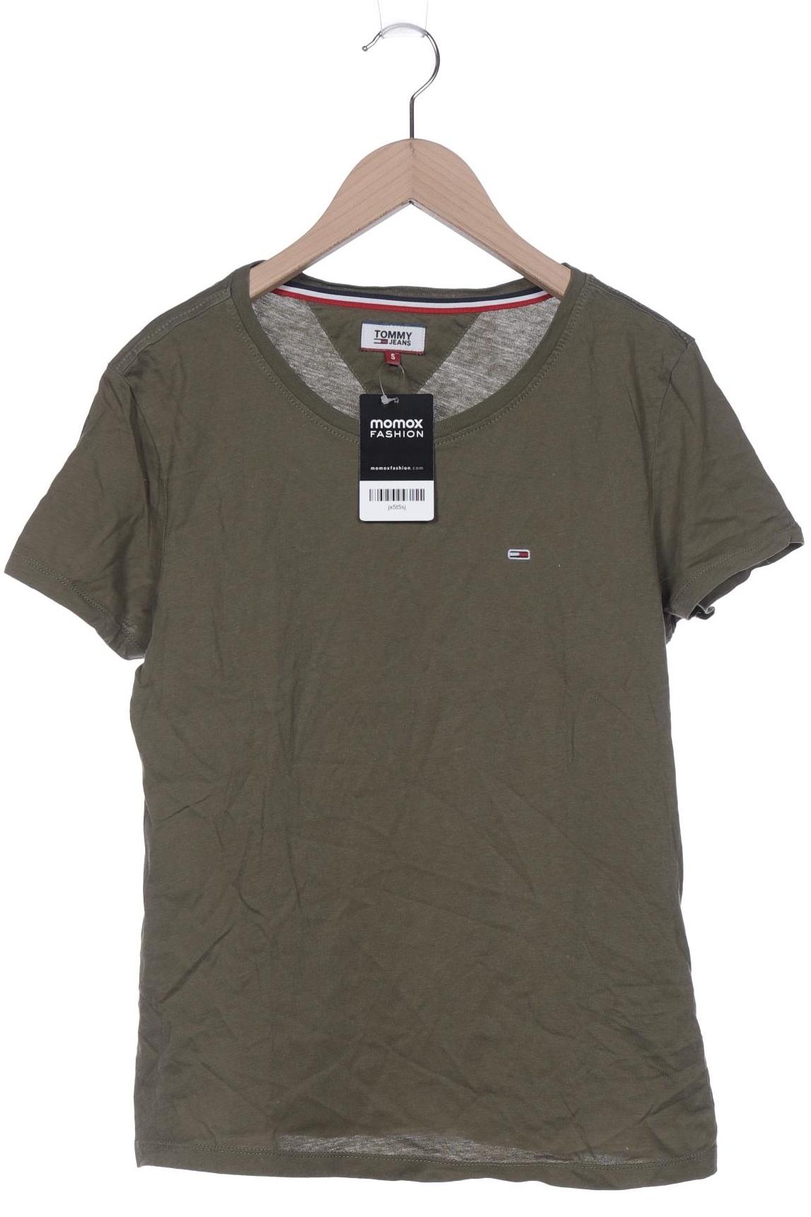 

Tommy Jeans Damen T-Shirt, grün, Gr. 36