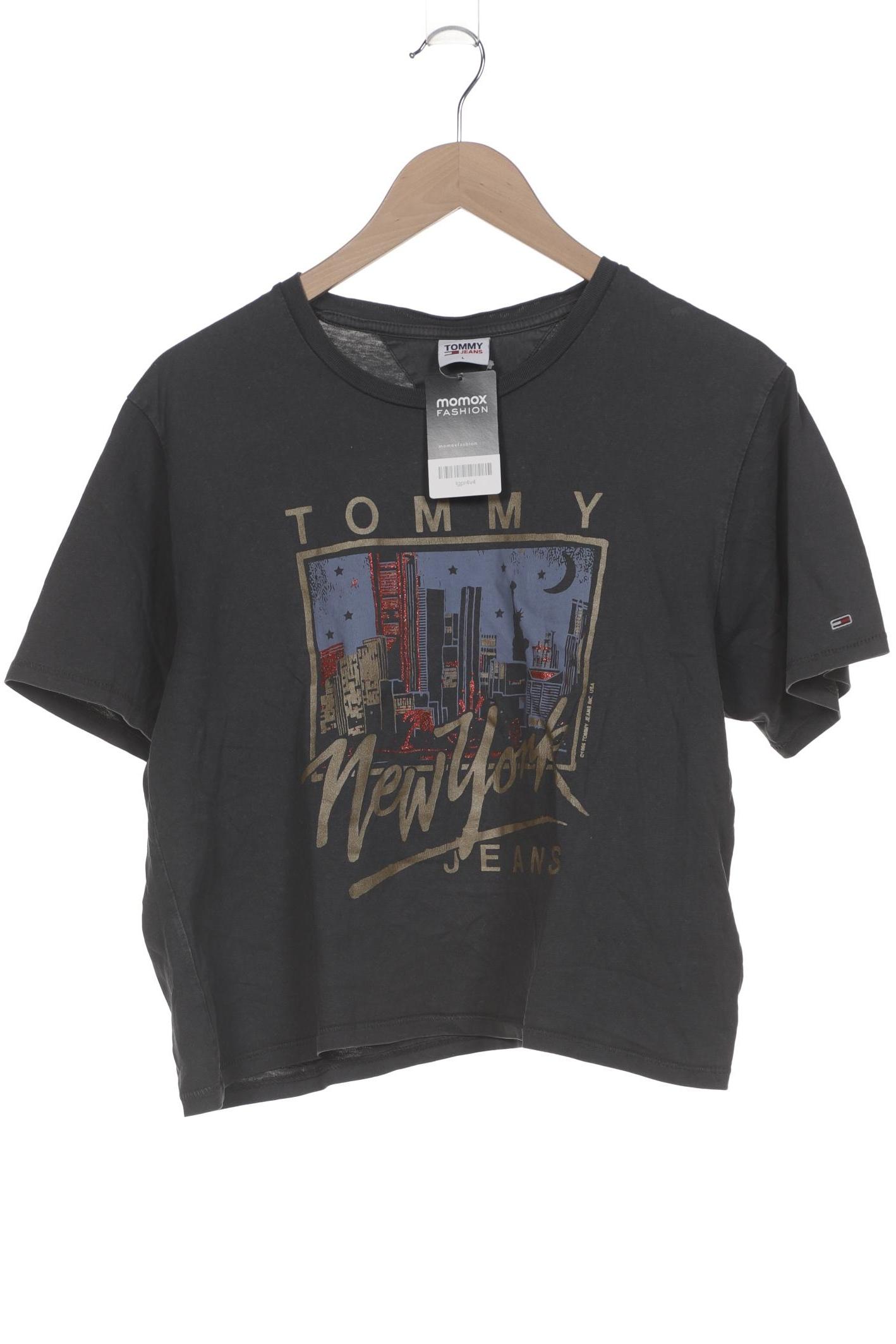 

Tommy Jeans Damen T-Shirt, grau, Gr. 42
