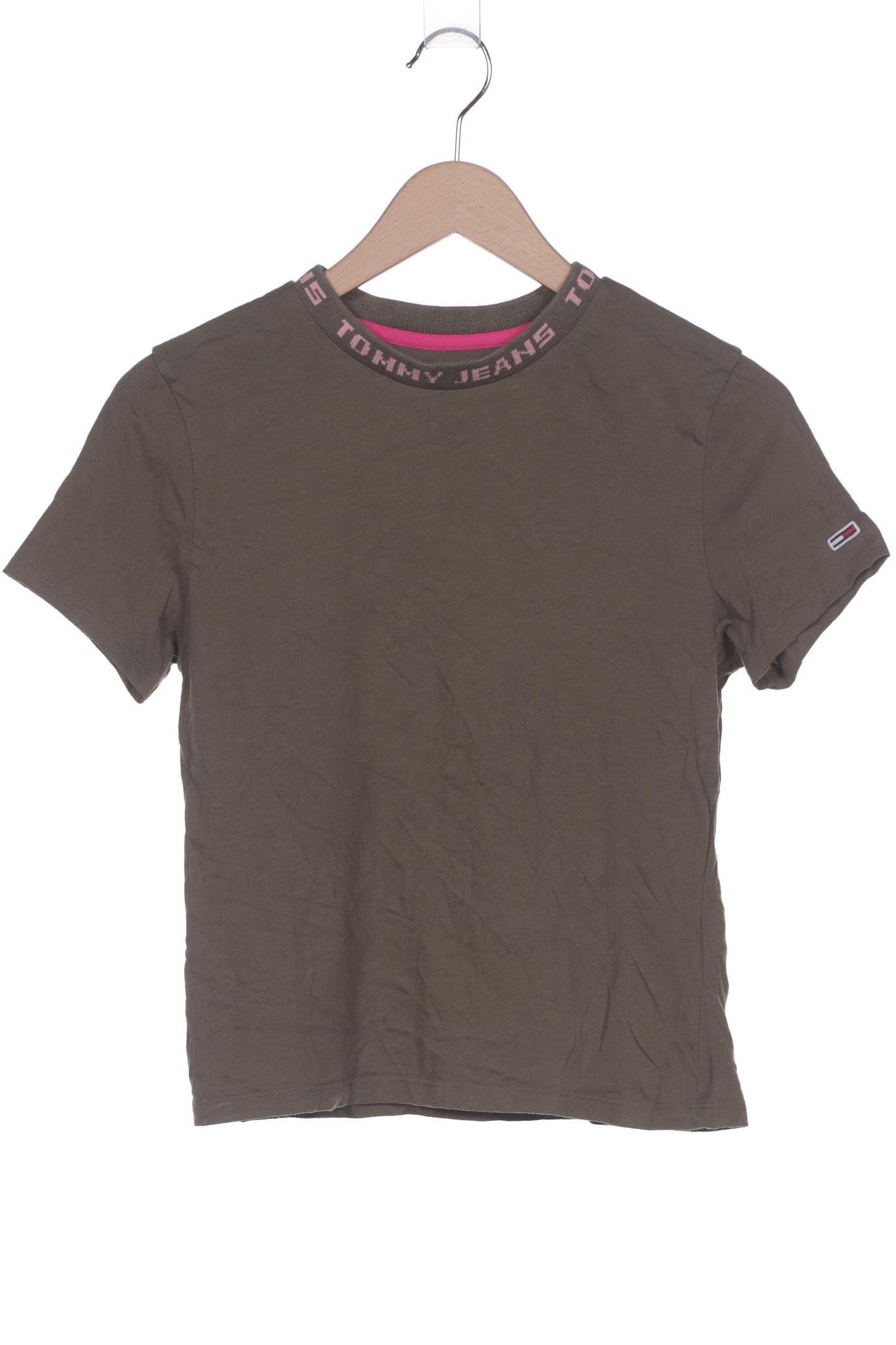 

Tommy Jeans Damen T-Shirt, grün, Gr. 34