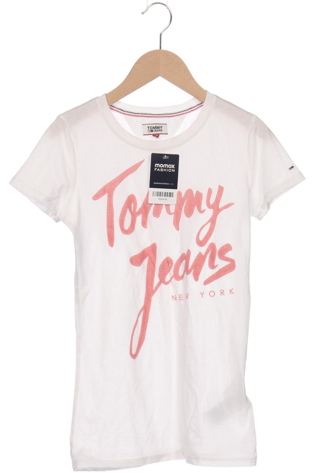 

Tommy Jeans Damen T-Shirt, weiß, Gr. 34