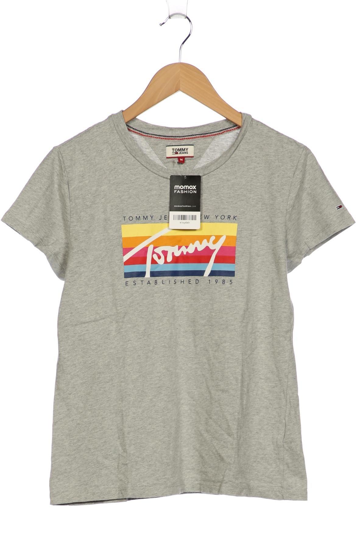 

Tommy Jeans Damen T-Shirt, grau, Gr. 38