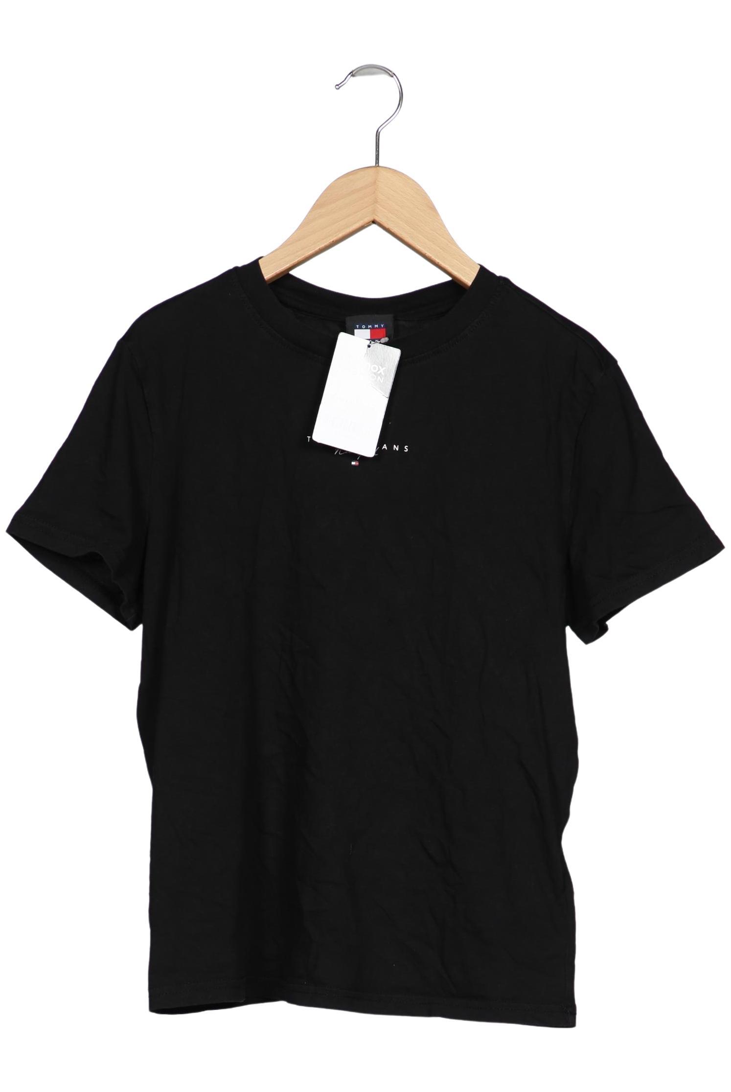 

Tommy Jeans Damen T-Shirt, schwarz, Gr. 38