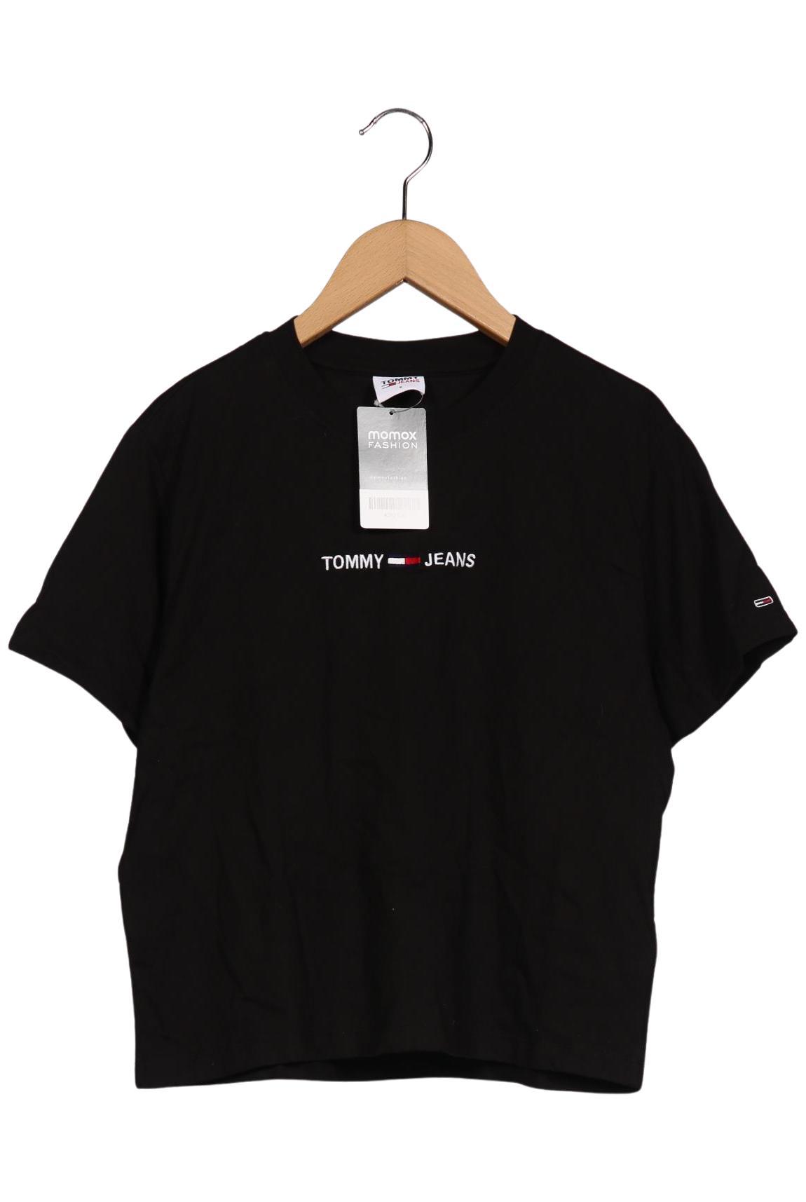 

Tommy Jeans Damen T-Shirt, schwarz, Gr. 36