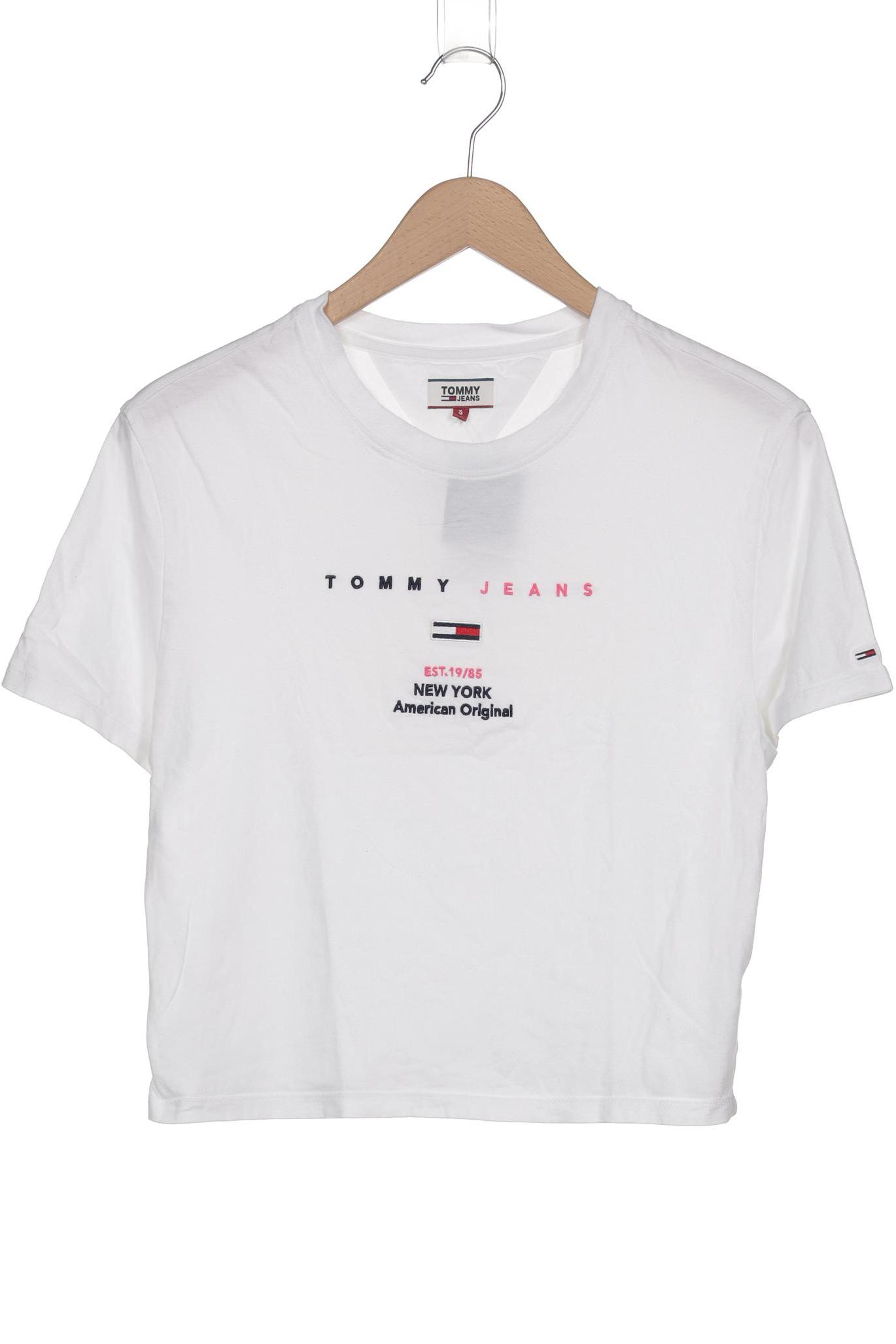 

Tommy Jeans Damen T-Shirt, weiß, Gr. 36