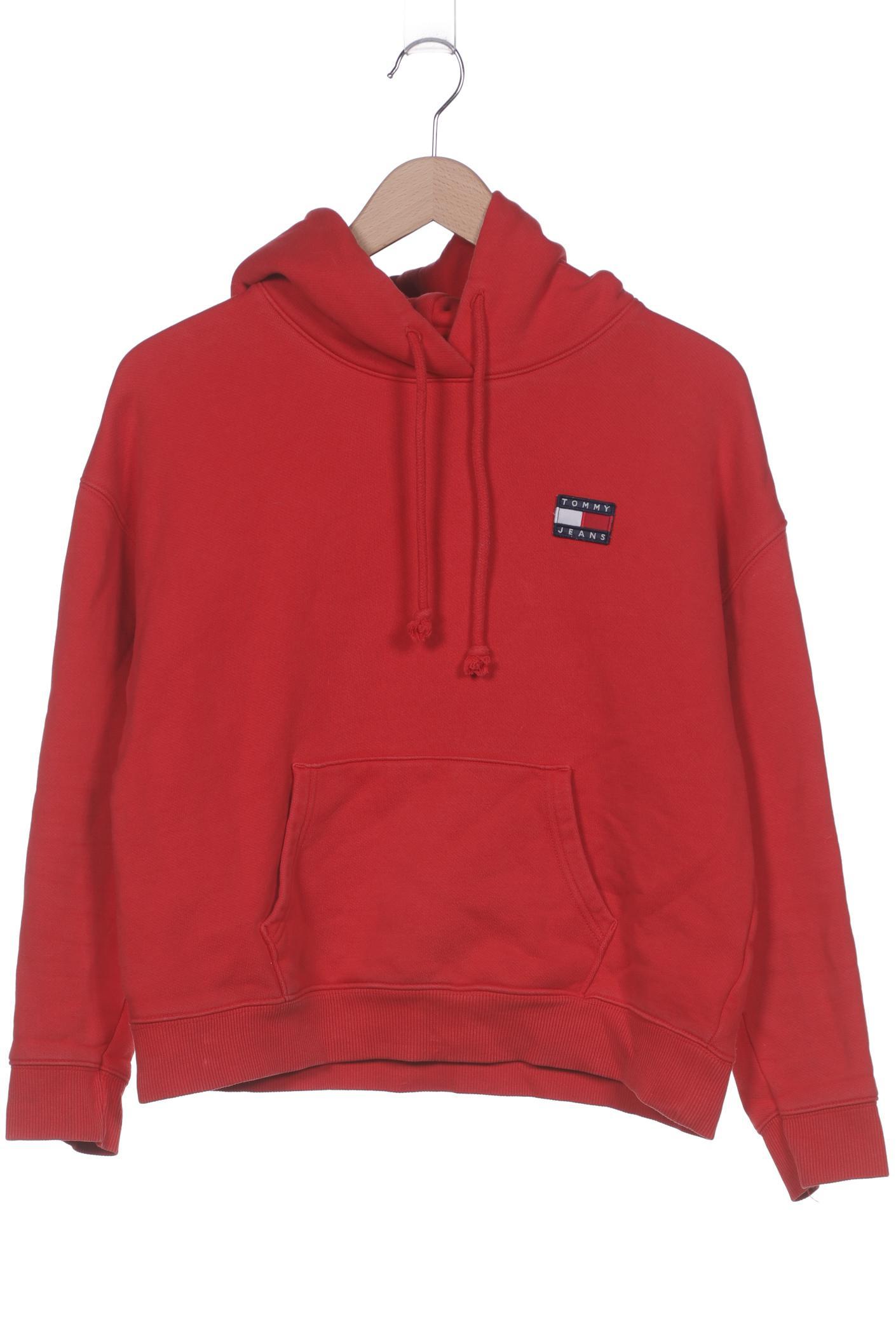 

Tommy Jeans Damen Kapuzenpullover, rot, Gr. 38